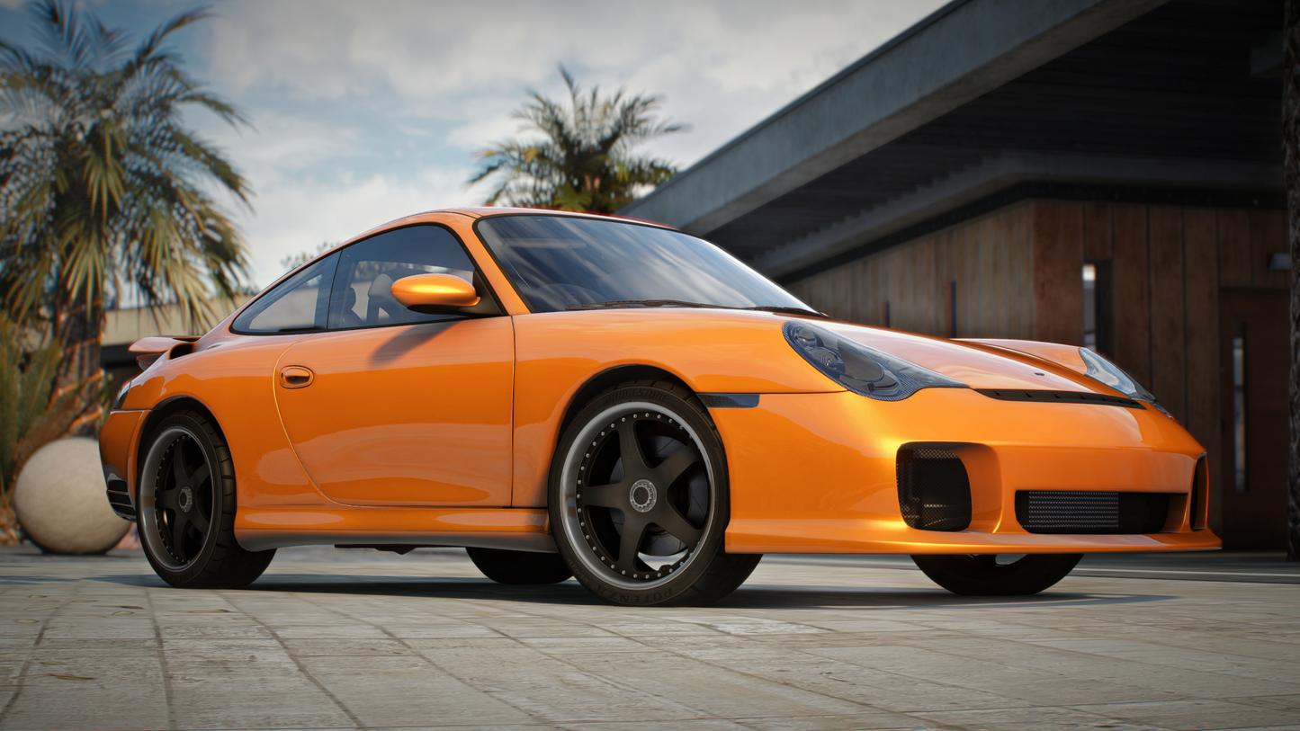 Porsche 911 (996) Pack - GTA 5 & FiveM Car Mod | 130+ Tuning parts