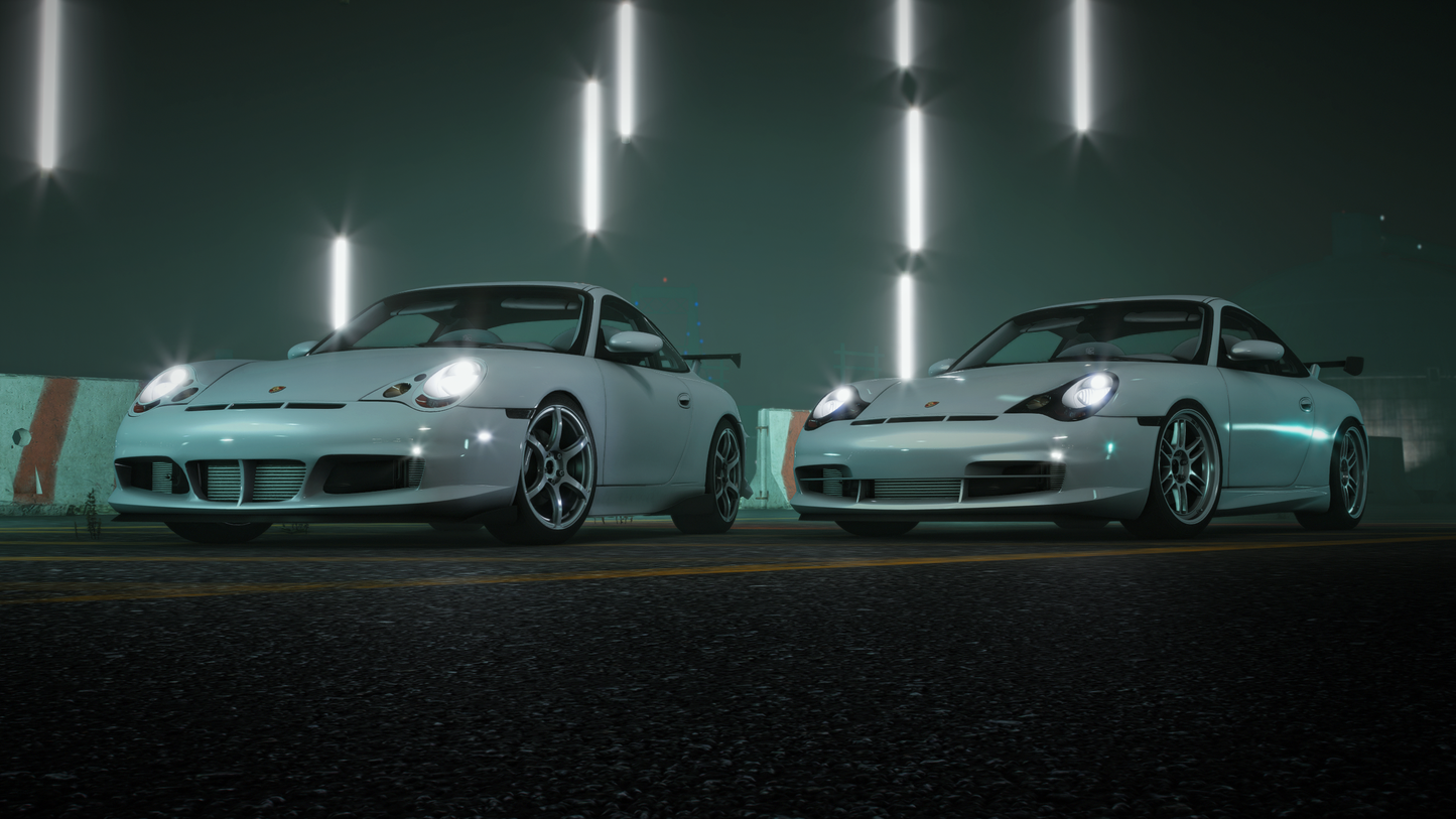 Porsche 911 (996) Pack - GTA 5 & FiveM Car Mod | 130+ Tuning parts