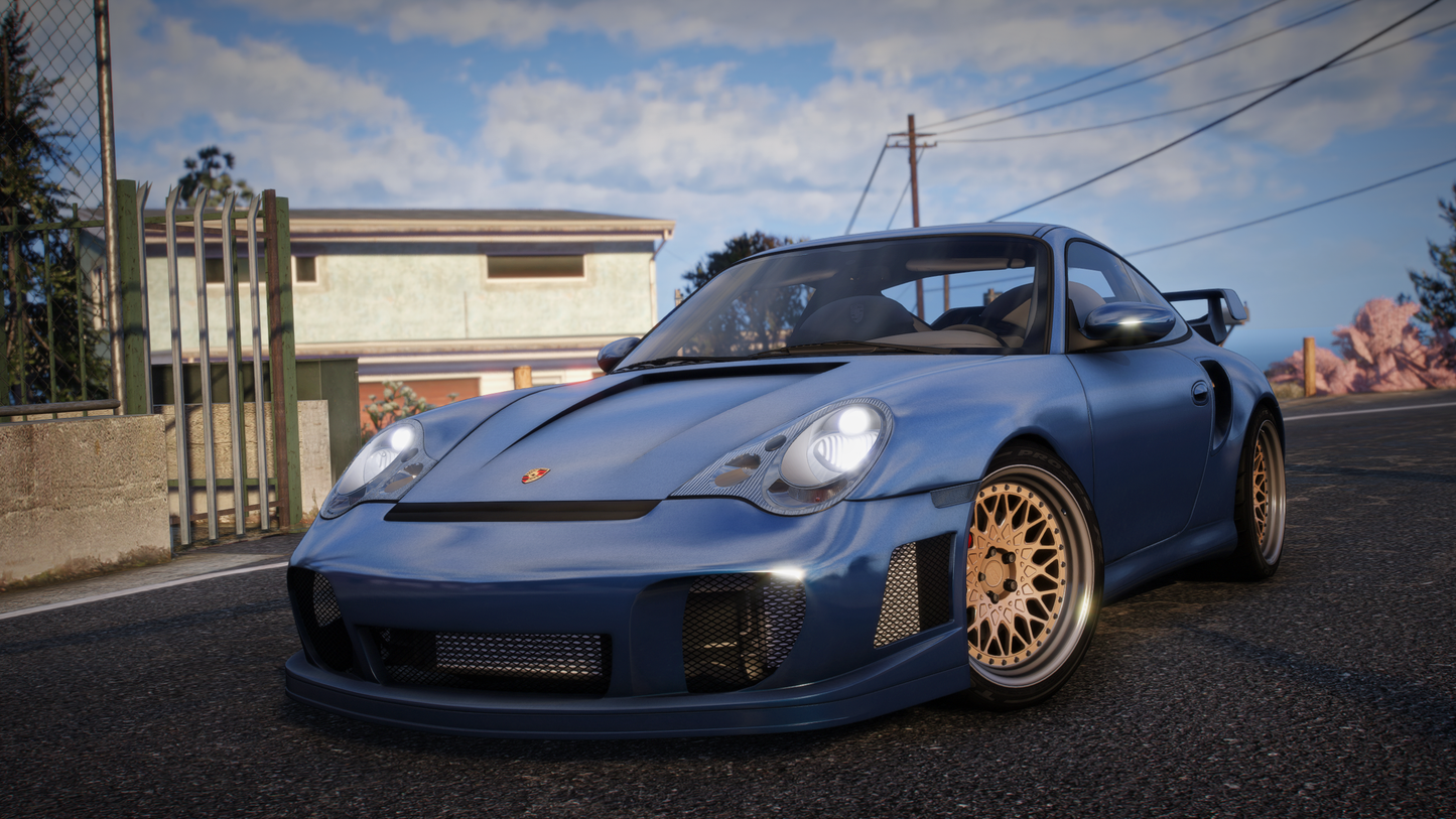 Porsche 911 (996) Pack - GTA 5 & FiveM Car Mod | 130+ Tuning parts