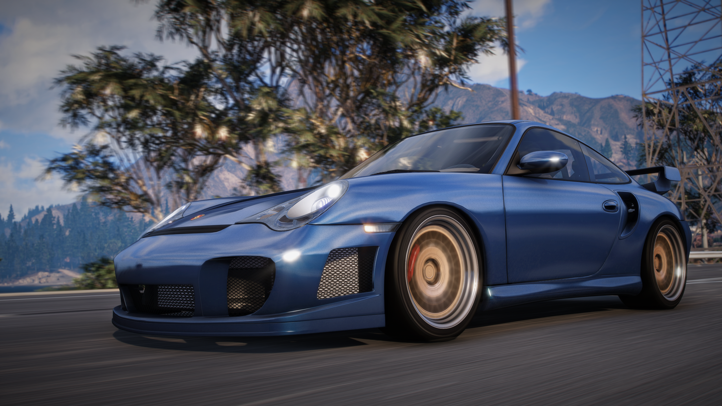 Porsche 911 (996) Pack - GTA 5 & FiveM Car Mod | 130+ Tuning parts