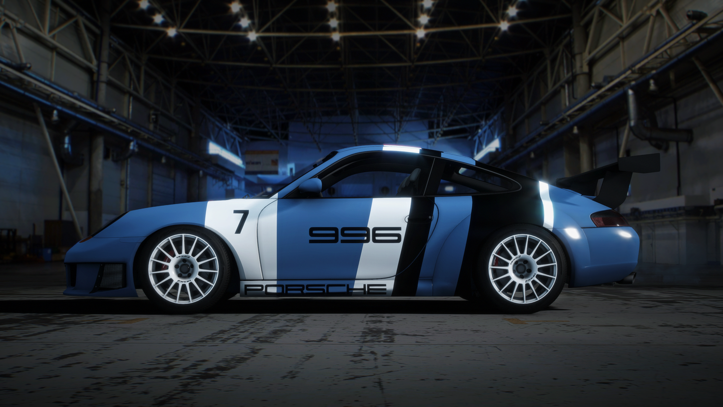 Porsche 911 (996) Pack - GTA 5 & FiveM Car Mod | 130+ Tuning parts