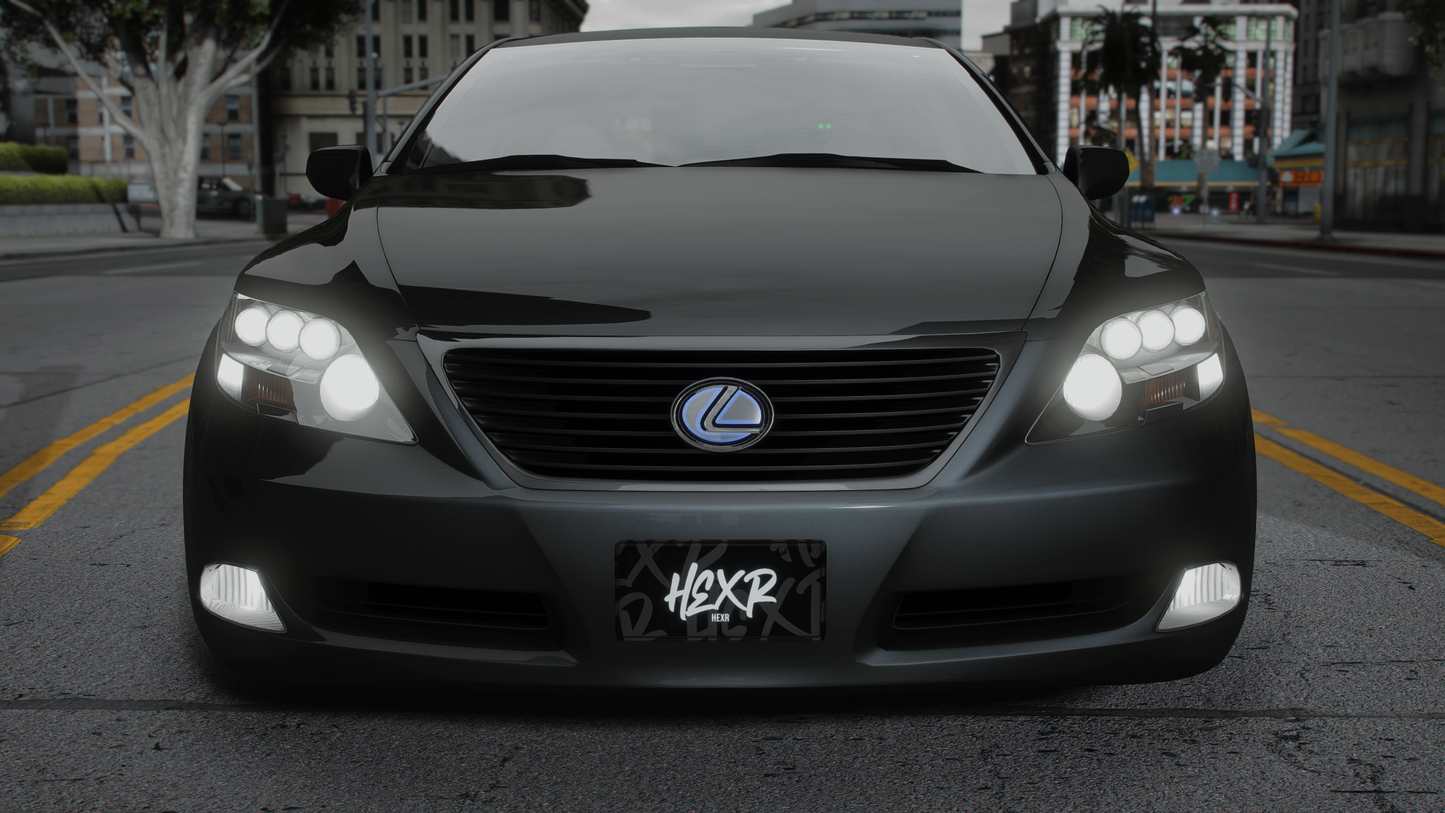 Lexus LS600h 2007 - GTA 5 & FiveM Car Mod | 80+ Tuning parts