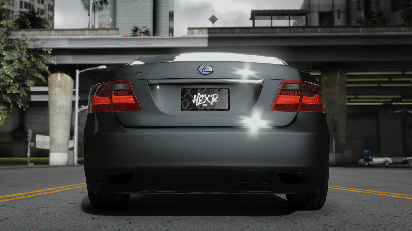 Lexus LS600h 2007 - GTA 5 & FiveM Car Mod | 80+ Tuning parts