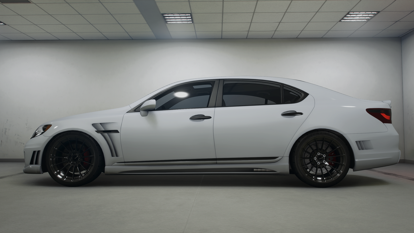 Lexus LS600h 2007 - GTA 5 & FiveM Car Mod | 80+ Tuning parts
