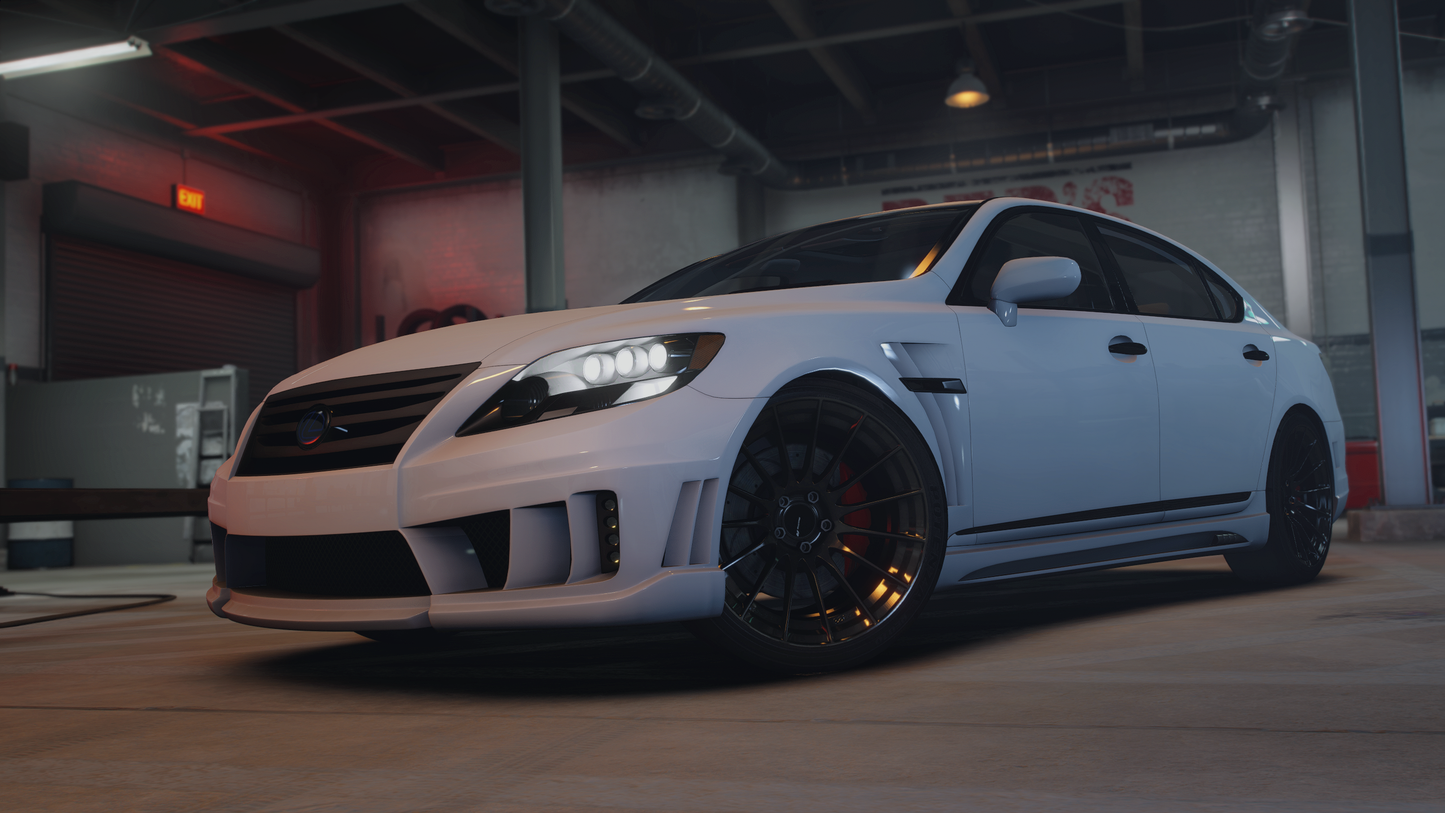 Lexus LS600h 2007 - GTA 5 & FiveM Car Mod | 80+ Tuning parts