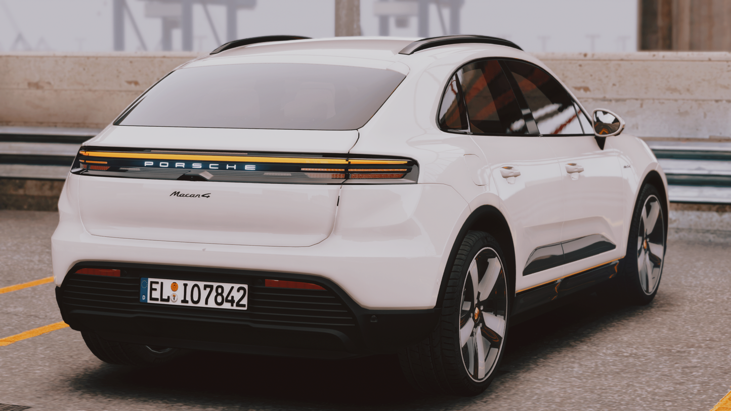 Porsche Macan 4 2025 [Add-On / Tuning / Template / LODS / Debadged / FiveM / Replace]