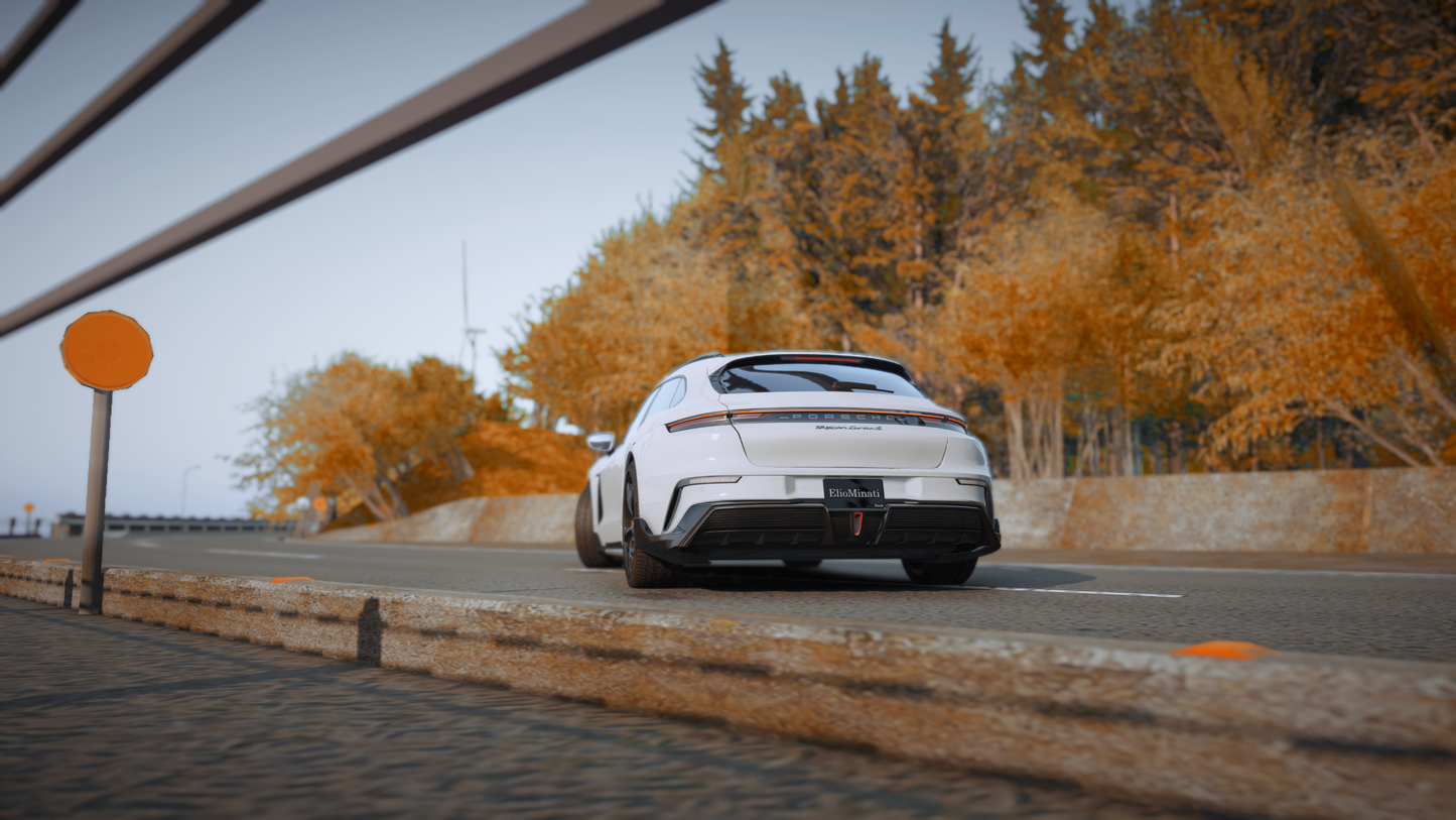 Porsche Taycan Cross Turismo Turbo S [Add-On / Tuning / Debadged / FiveM  / Template / LODS / Replace]