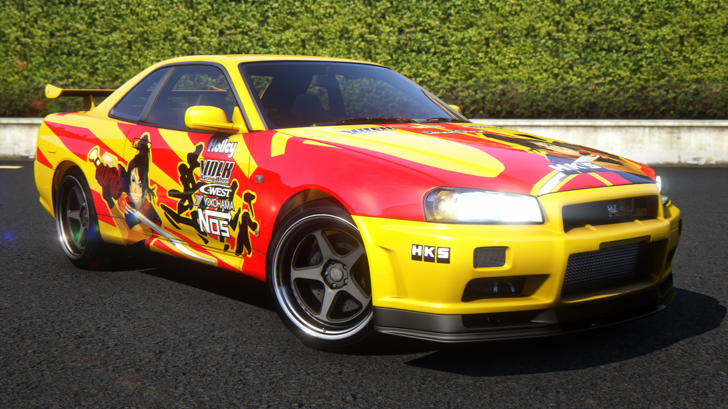 Nissan Skyline GT-R + GT-T R34 Pack [360+ Tuning / 40+ Liveries / Add-On / Debadged / FiveM / LODS]