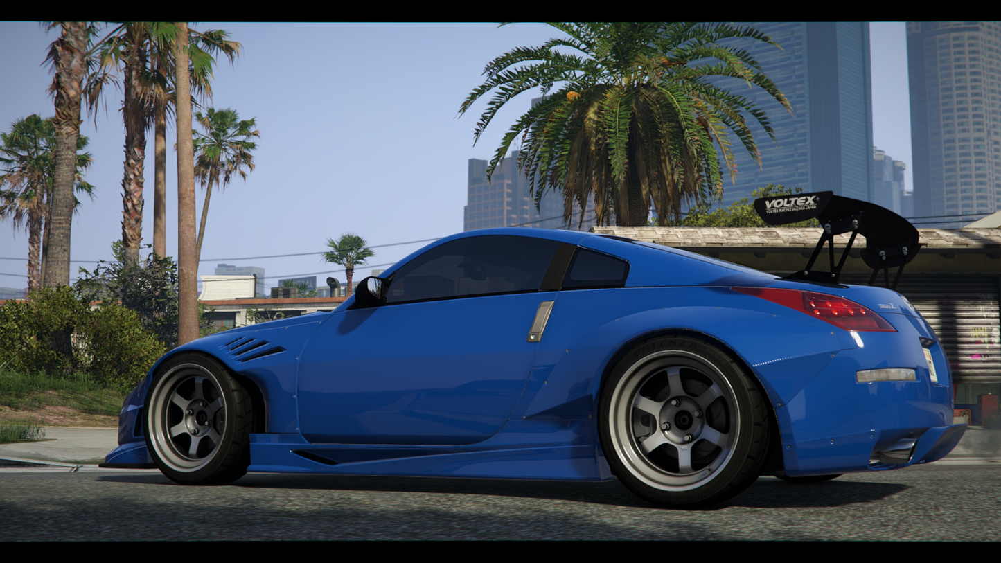 Nissan 350z 2006 [220+ Tuning / Liveries / Add-On / LODS / Debadged / FiveM / Replace]