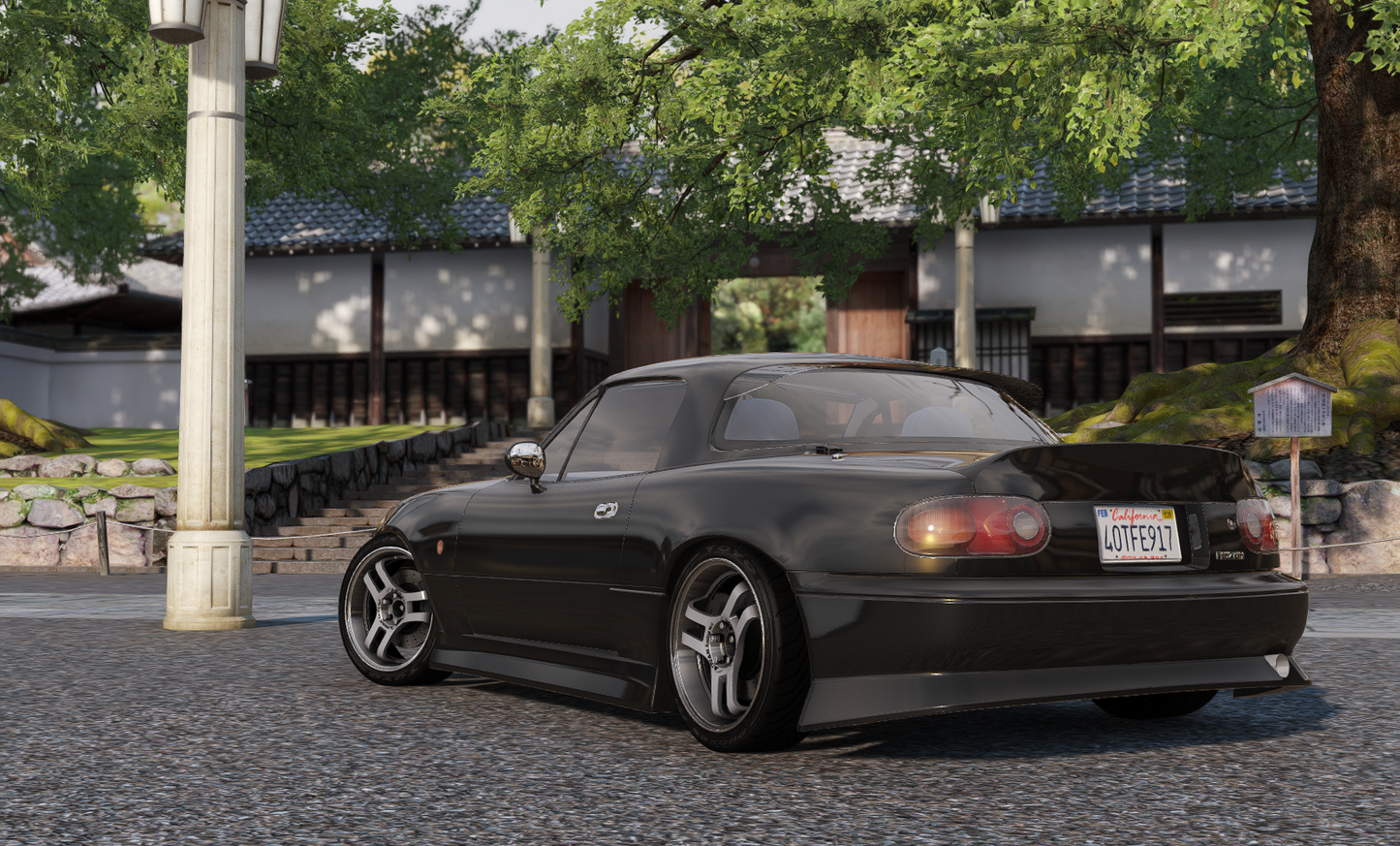 Mazda MX-5 Miata NA 1990 [200+ Tuning / Animated Roof / Liveries / Add-On / LODS / Debadged / FiveM / Replace]