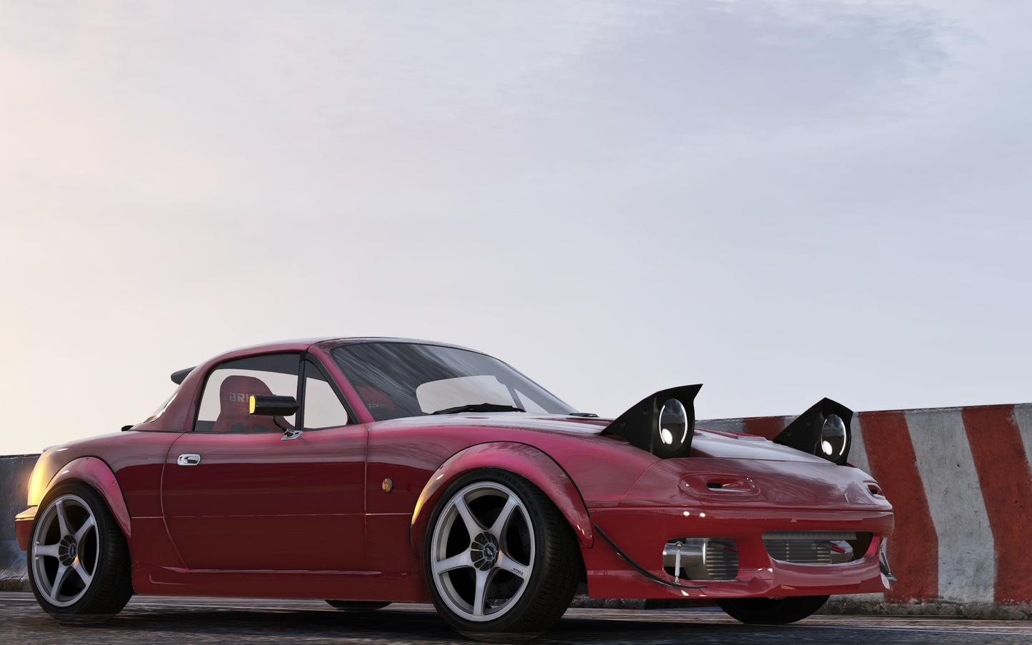 Mazda MX-5 Miata NA 1990 [200+ Tuning / Animated Roof / Liveries / Add-On / LODS / Debadged / FiveM / Replace]