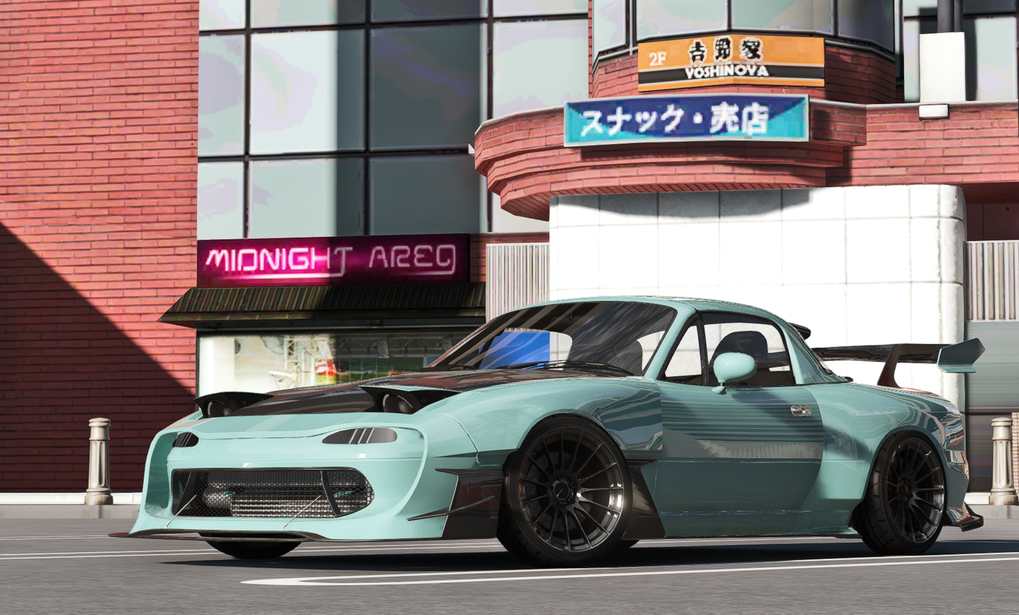 Mazda MX-5 Miata NA 1990 [200+ Tuning / Animated Roof / Liveries / Add-On / LODS / Debadged / FiveM / Replace]