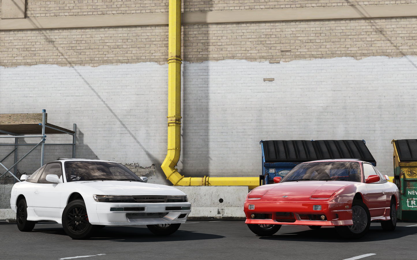 Nissan 180sx S13 [280+ Tuning / Animated Sunroof / Liveries / Add-On / LODS / Debadged / FiveM / Replace]