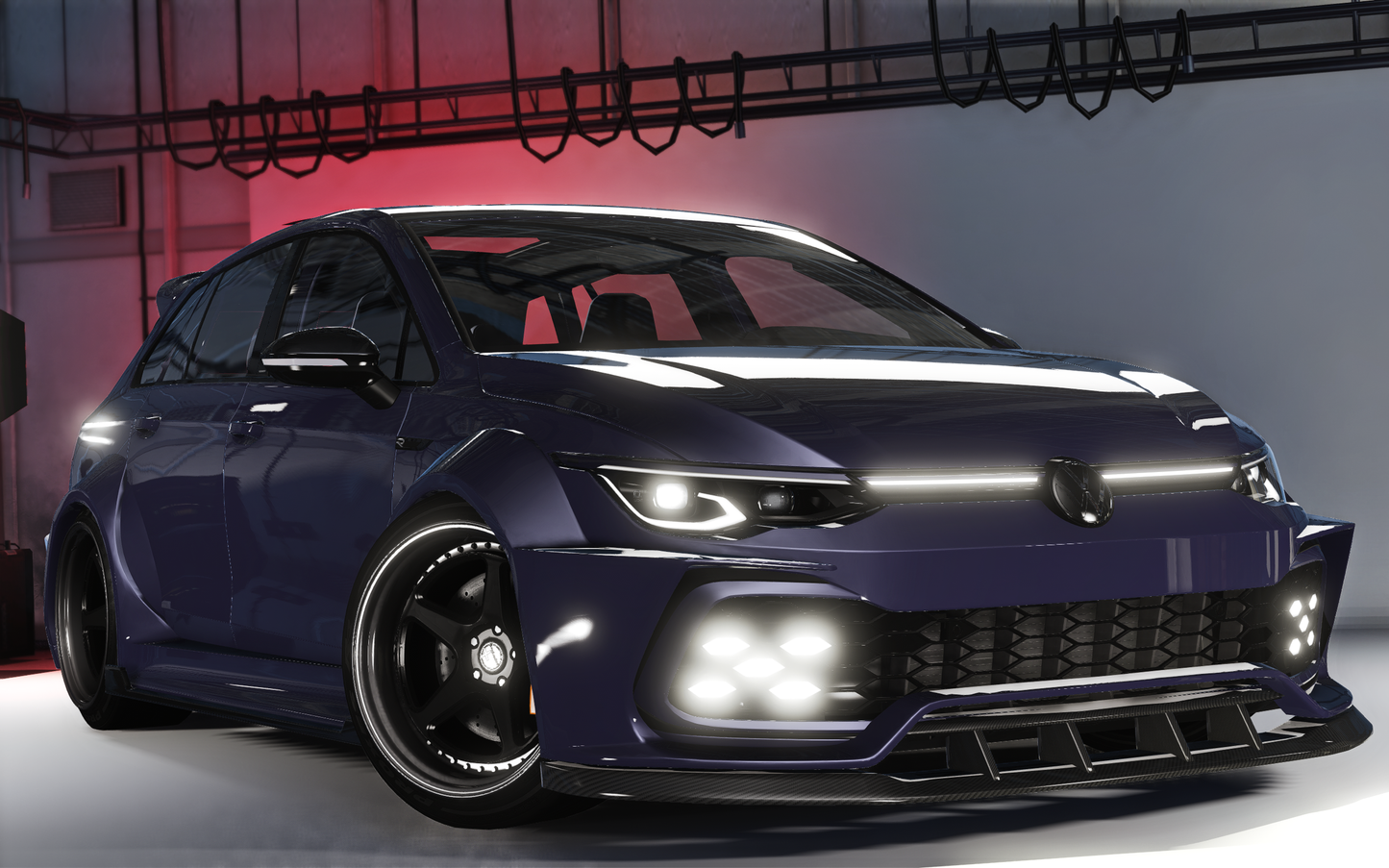 Volkswagen Golf R Estate 2022 [Tuning / Animated Sunroof / Add-On / LODS / Debadged / FiveM / Replace]