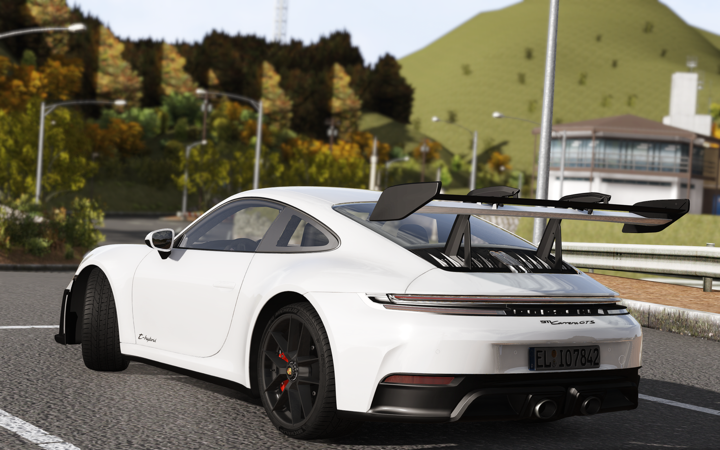 Porsche 911 (992) Carrera GTS 2025 [Tuning / Animated Spoiler / Add-On / Debadged / FiveM / LODS / Replace]