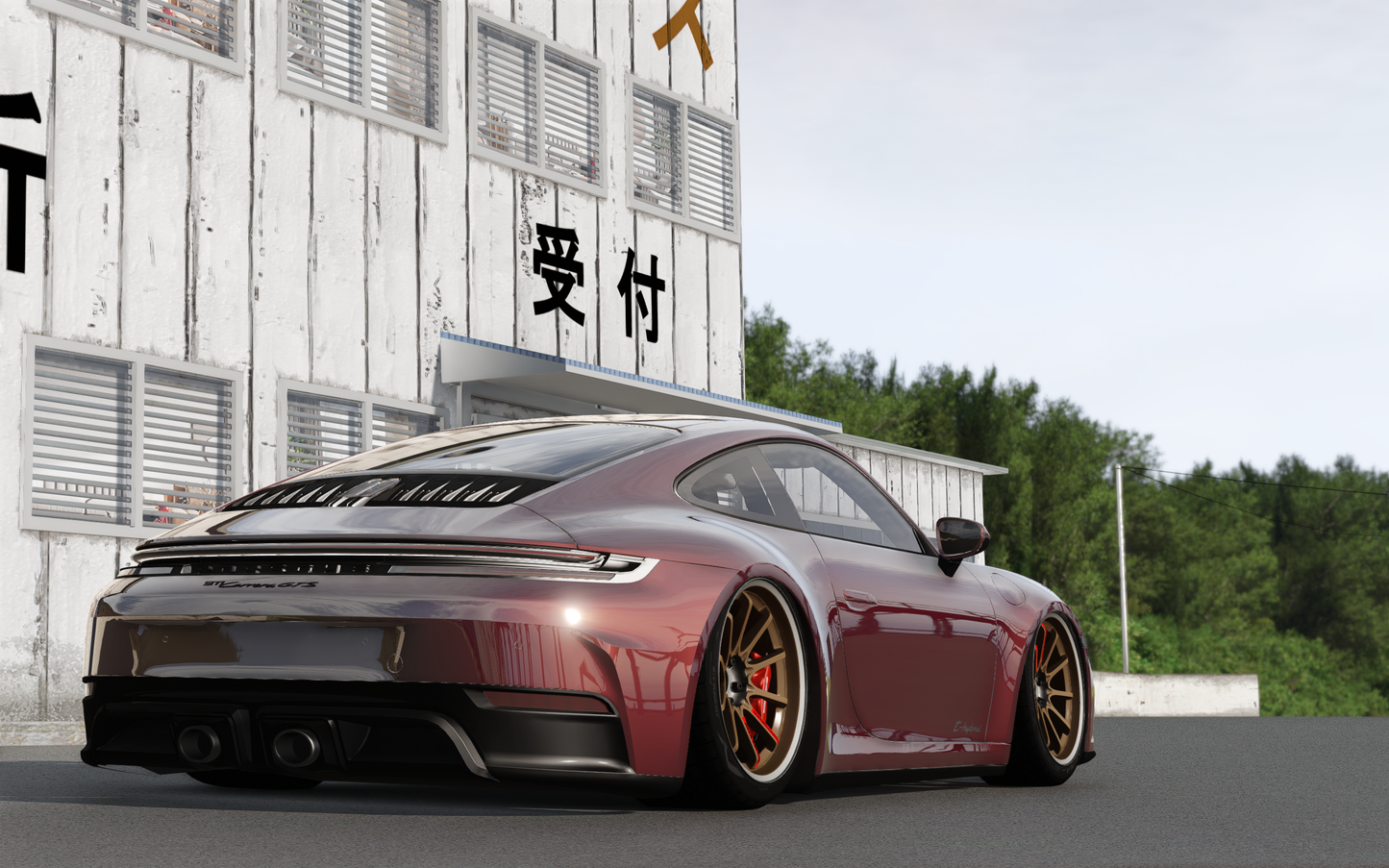 Porsche 911 (992) Carrera GTS 2025 [Tuning / Animated Spoiler / Add-On / Debadged / FiveM / LODS / Replace]