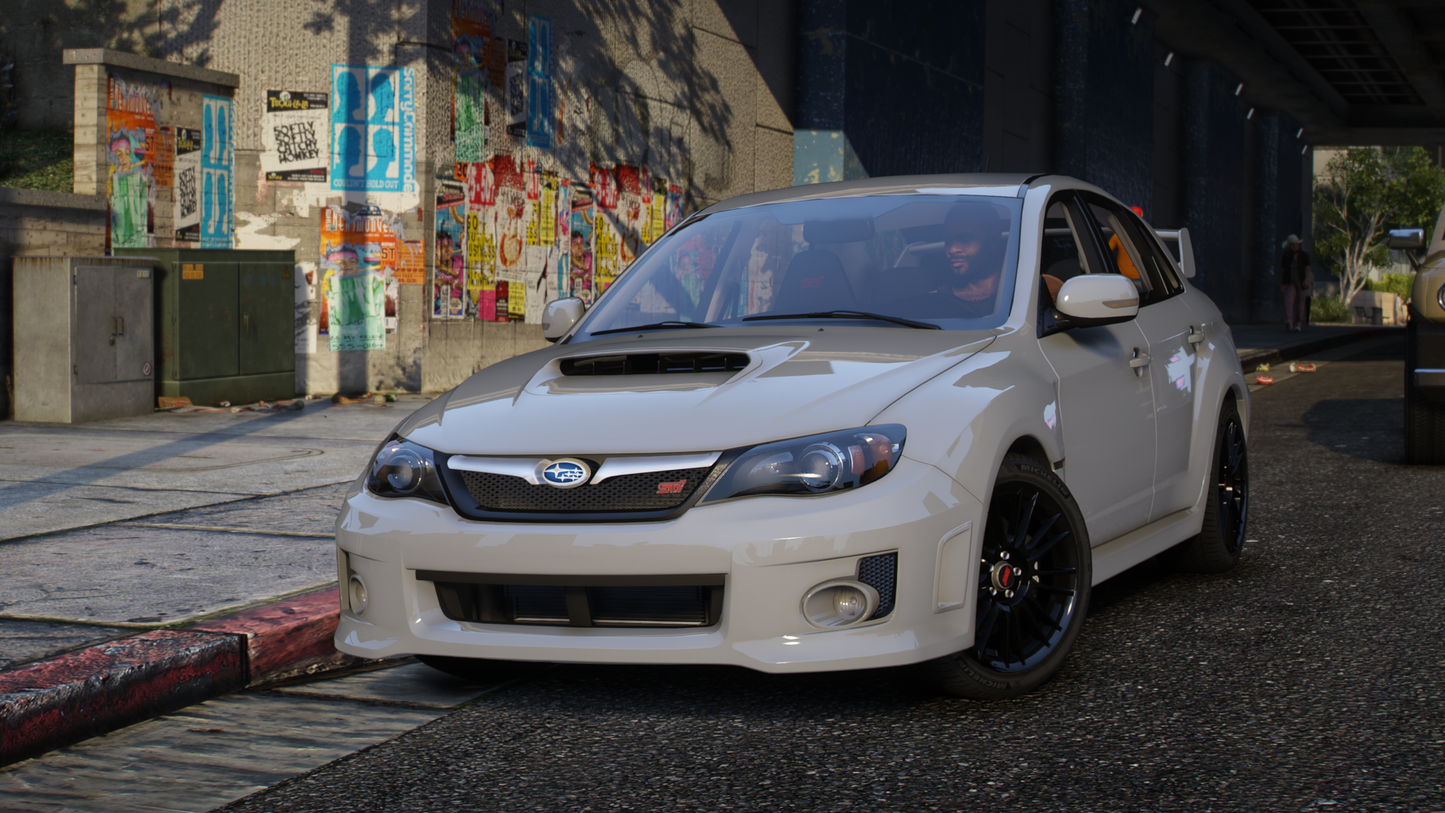 Subaru Impreza WRX STI 2010 pack [260+ Tuning / Custom Sound / Add-On / Debadged / FiveM / LODS / Replace]