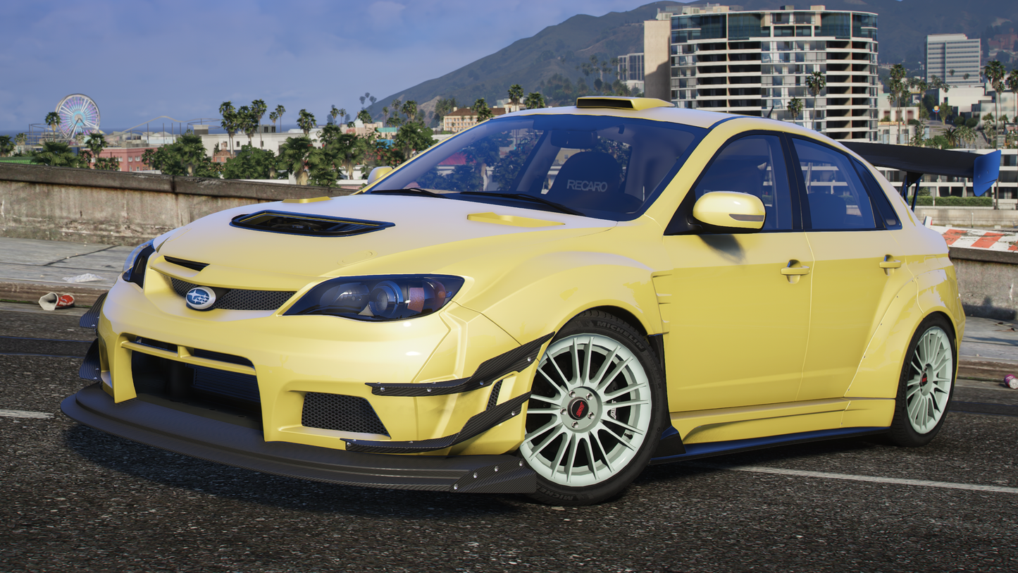 Subaru Impreza WRX STI 2010 pack [260+ Tuning / Custom Sound / Add-On / Debadged / FiveM / LODS / Replace]