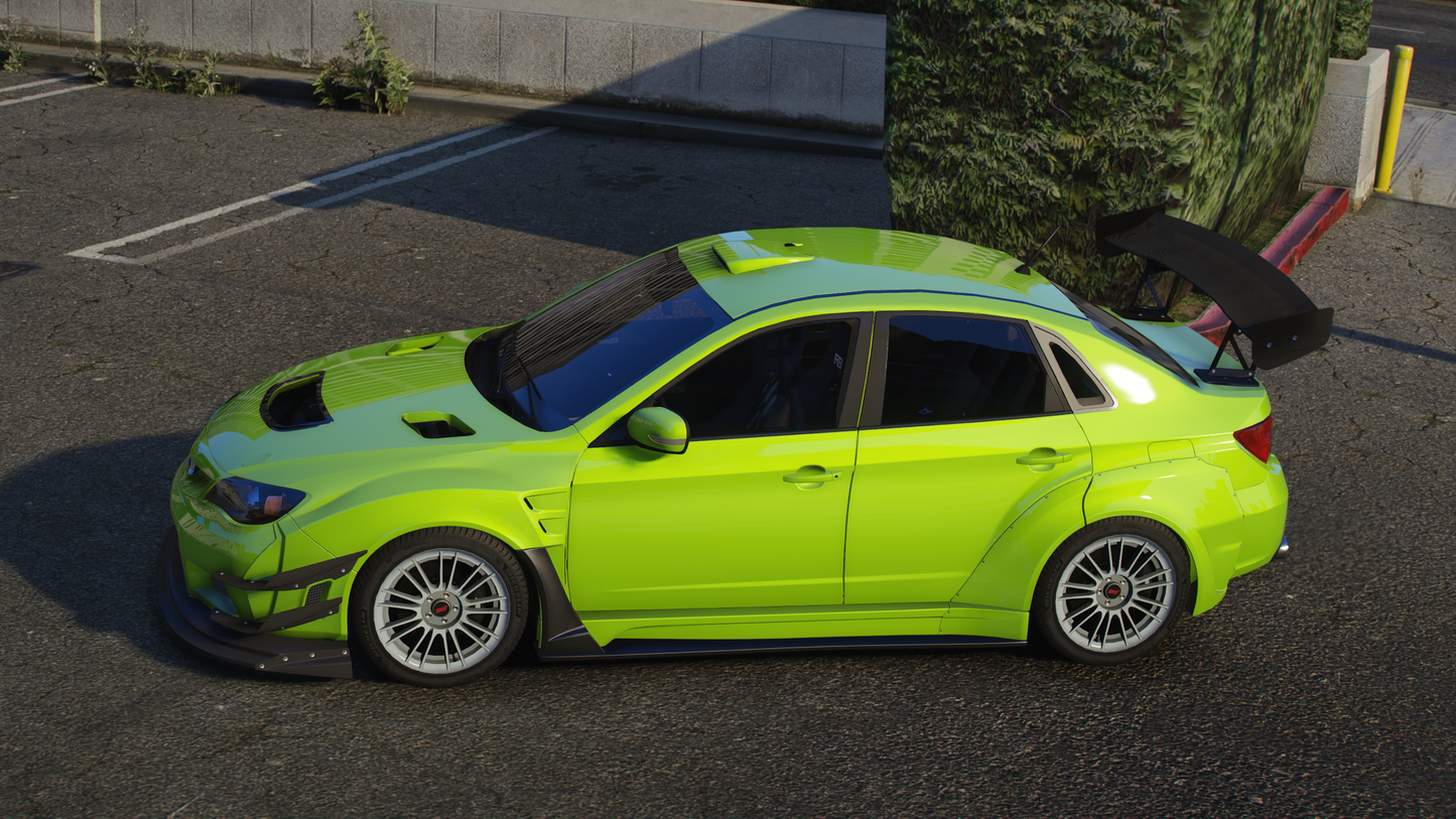 Subaru Impreza WRX STI 2010 pack [260+ Tuning / Custom Sound / Add-On / Debadged / FiveM / LODS / Replace]