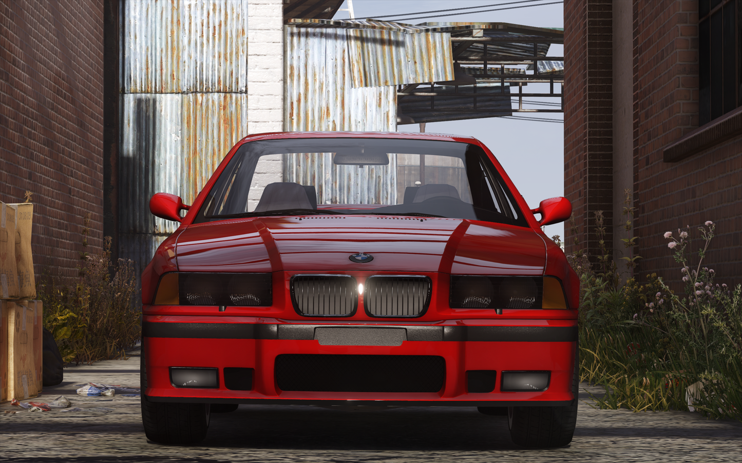 BMW M3 e36 1997 [150+ Tuning / Animated Sunroof / Add-On / Debadged / FiveM / LODS / Replace]