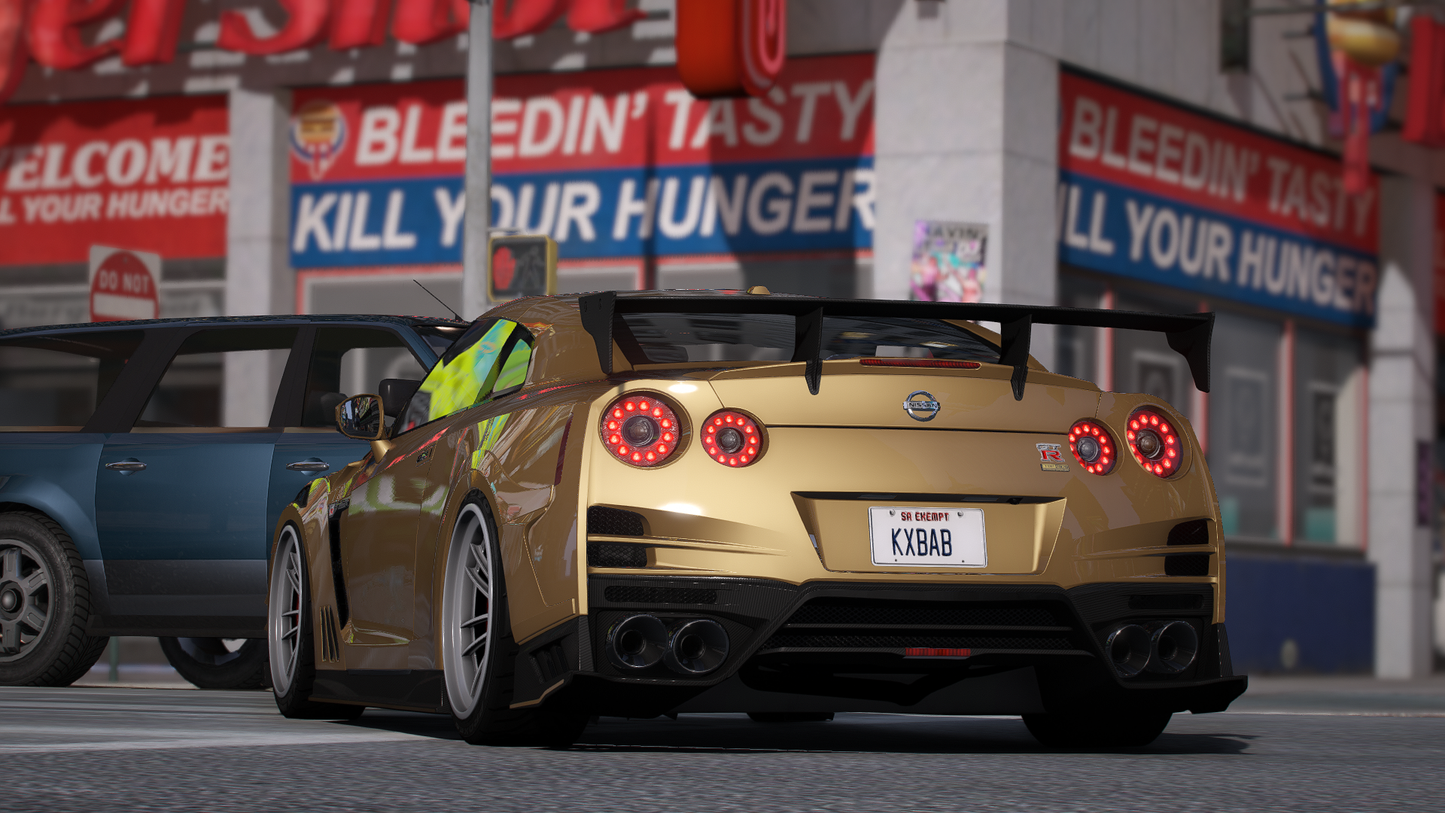 Nissan GT-R R35 Pack [430+ Tuning / Liveries / Add-On / Debadged / FiveM / LODS / Replace]