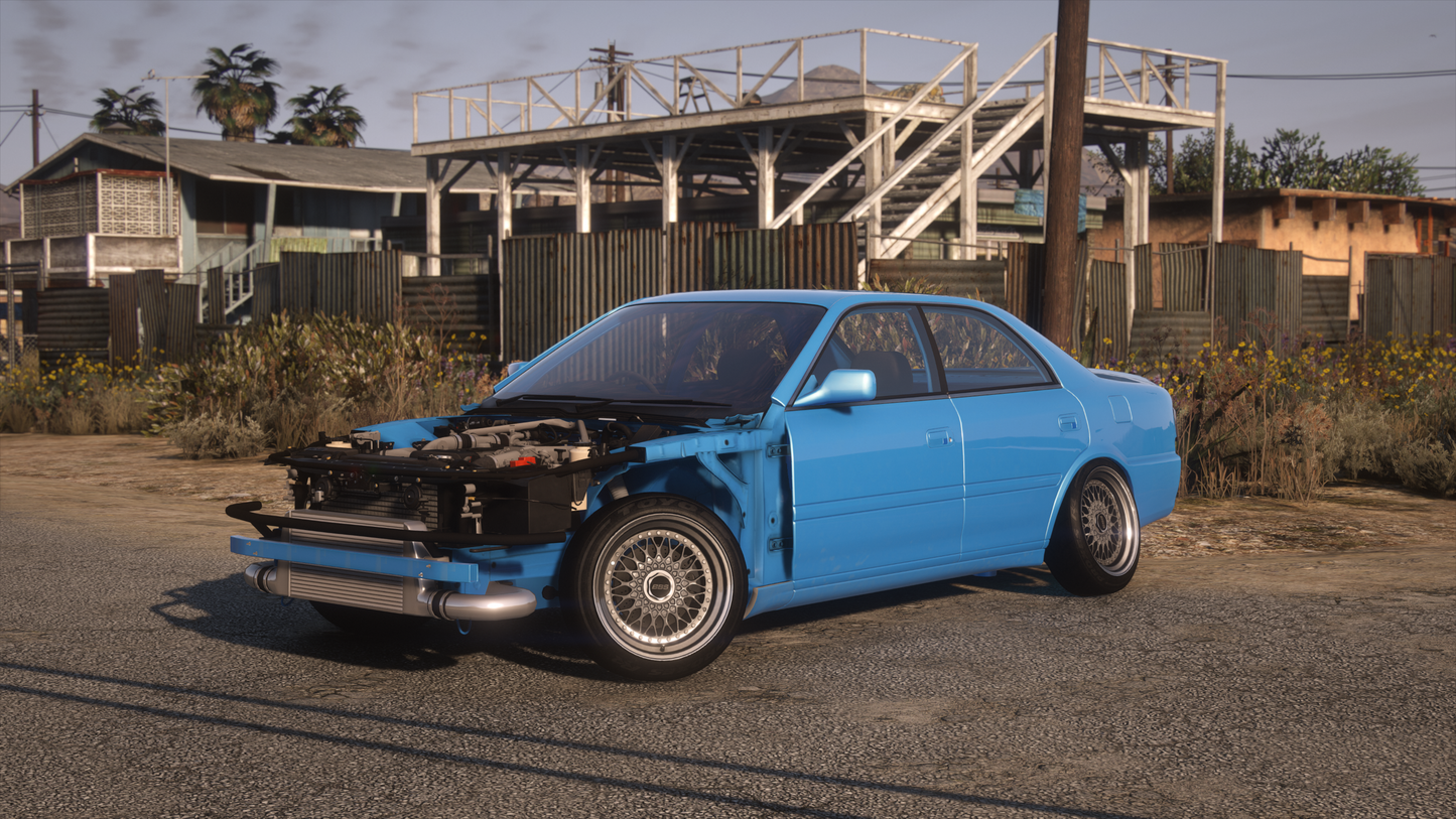 Toyota Chaser JZX100 1998 [250+ Tuning / Liveries / Add-On / Debadged / FiveM / LODS / Replace]