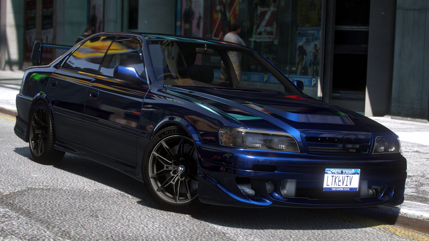 Toyota Chaser JZX100 1998 [250+ Tuning / Liveries / Add-On / Debadged / FiveM / LODS / Replace]