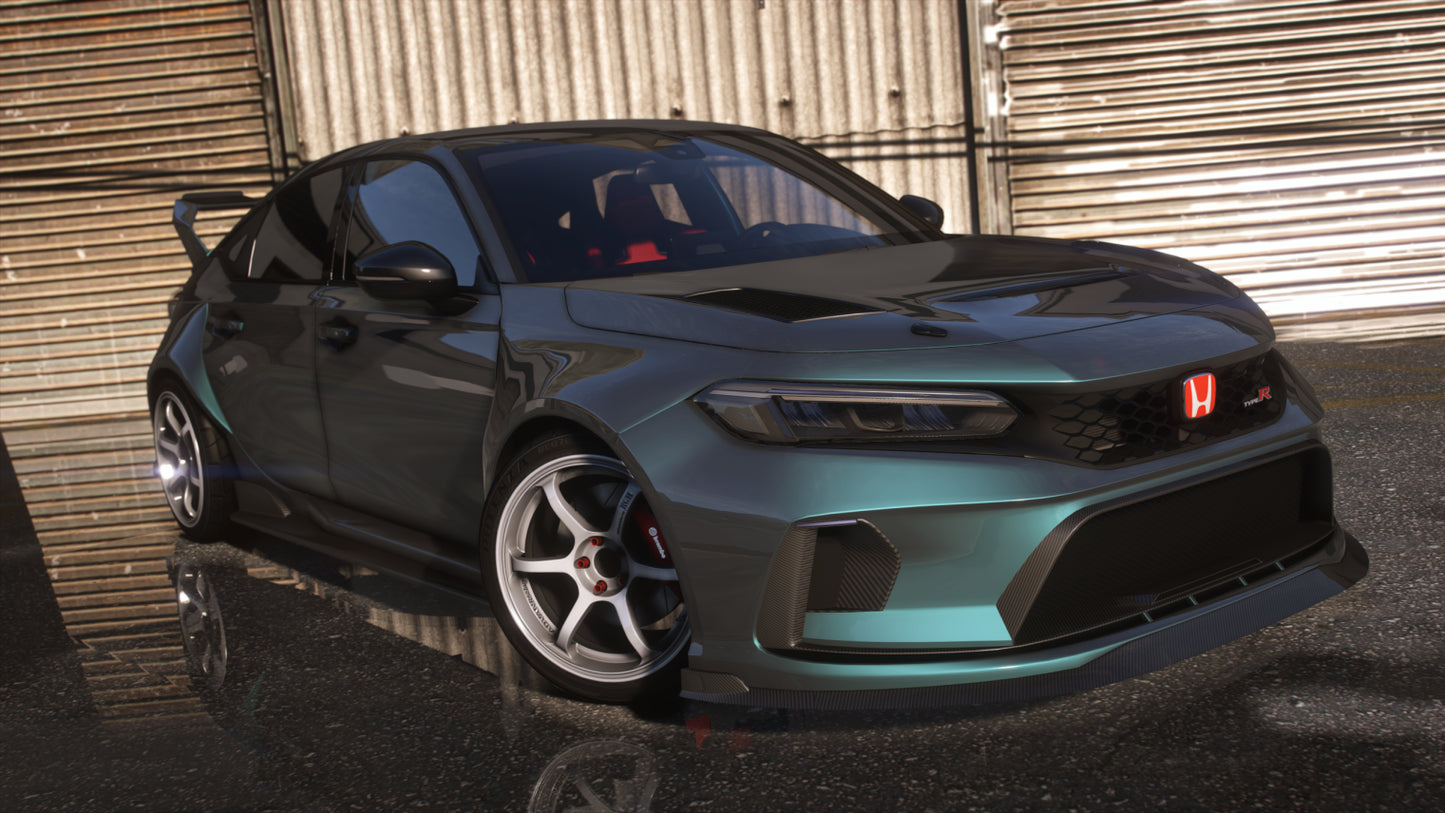 Honda Civic Type-R FL5 2023 [60+ Tuning / Liveries / Add-On / Debadged / FiveM / LODS / Replace]