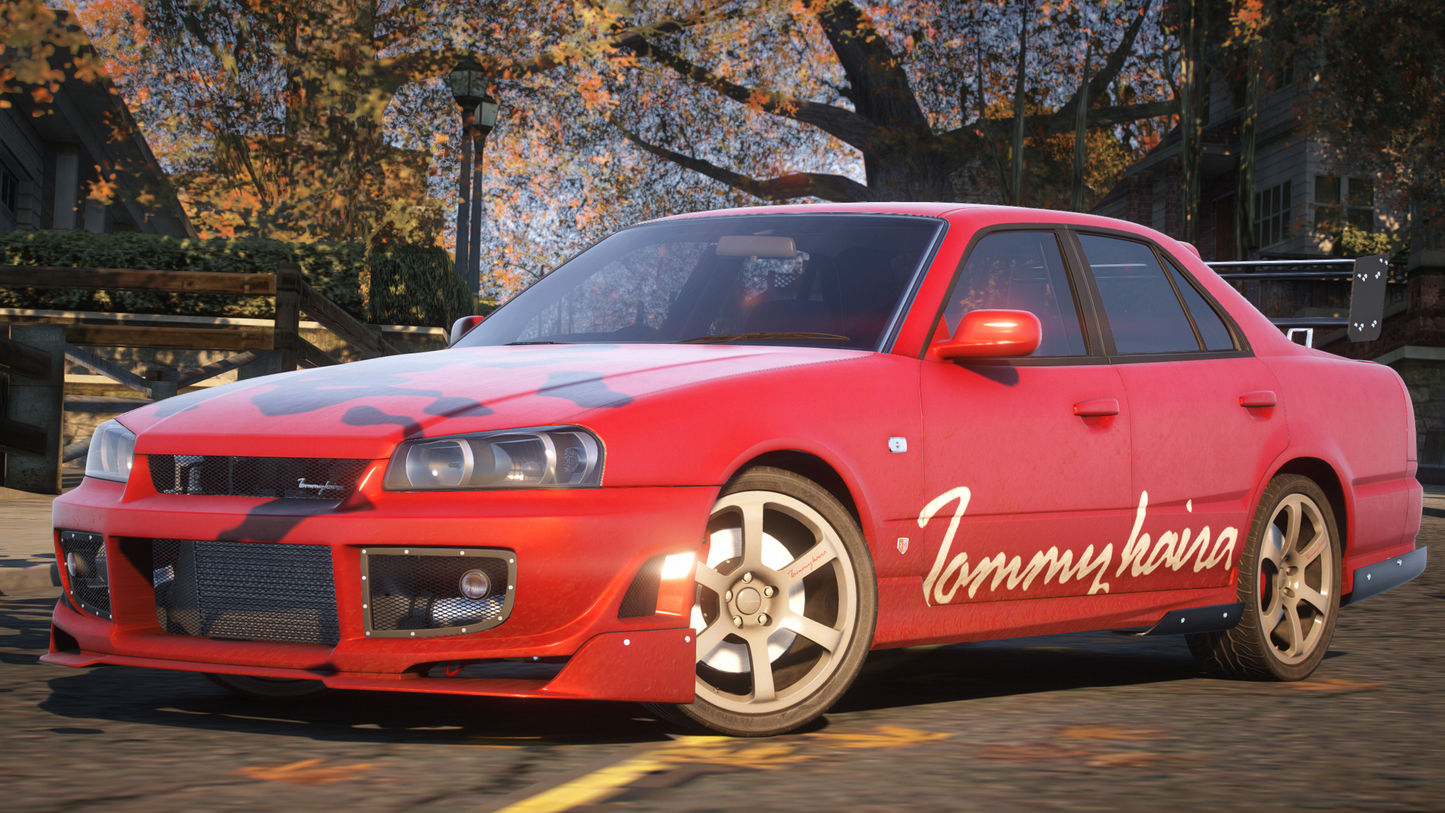 Nissan Skyline ER34 Sedan - GTA 5 & FiveM Car Mod | 200+ Tuning parts