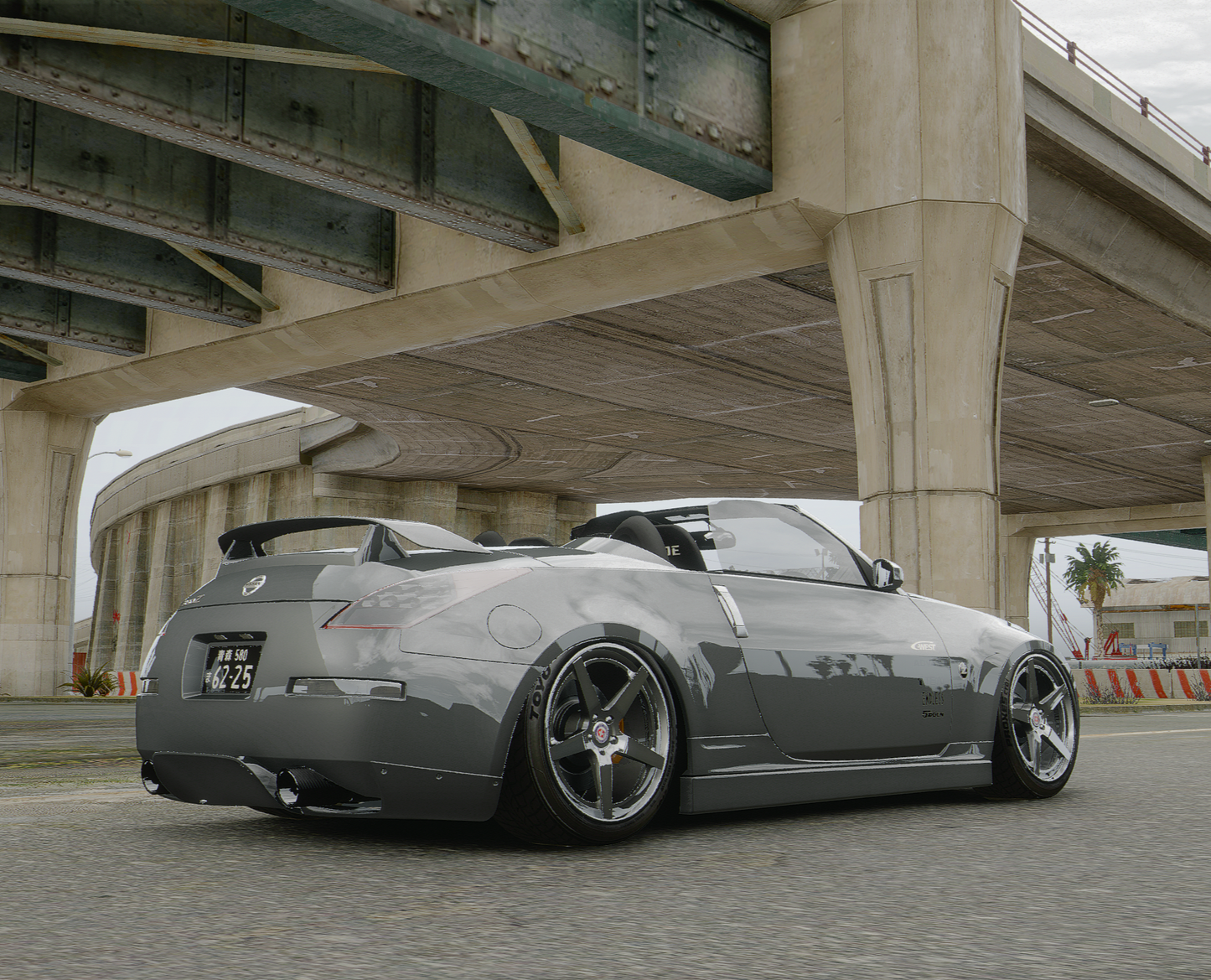 Nissan 350z Convertible 2006 [Animated Roof / 220+ Tuning / Liveries / Add-On / LODS / Debadged / FiveM / Replace]