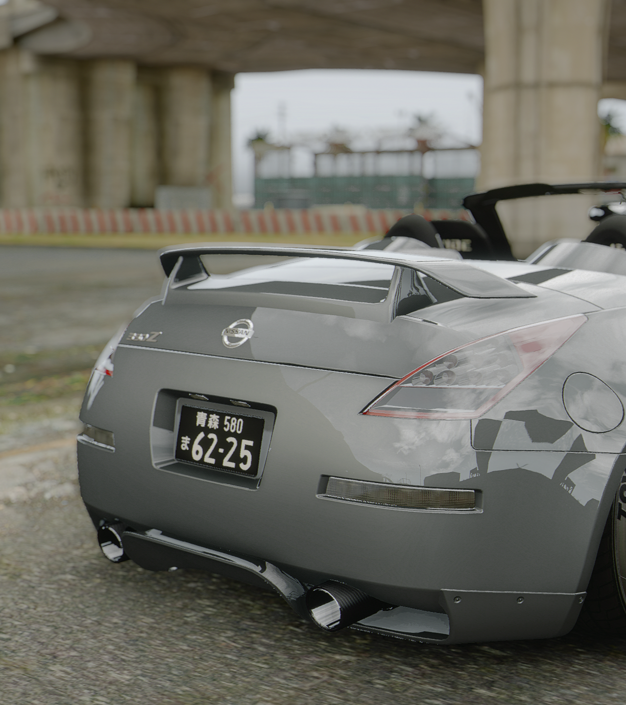 Nissan 350z Convertible 2006 [Animated Roof / 220+ Tuning / Liveries / Add-On / LODS / Debadged / FiveM / Replace]