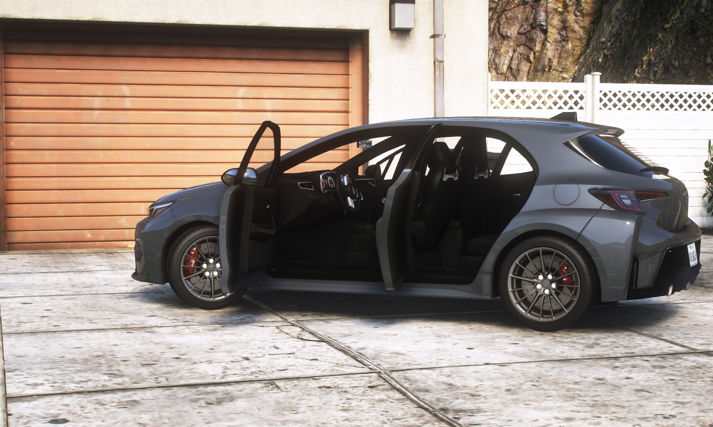 Toyota Corolla GR 2023 [Add-On / Tuning / Debadged / FiveM / Replace]