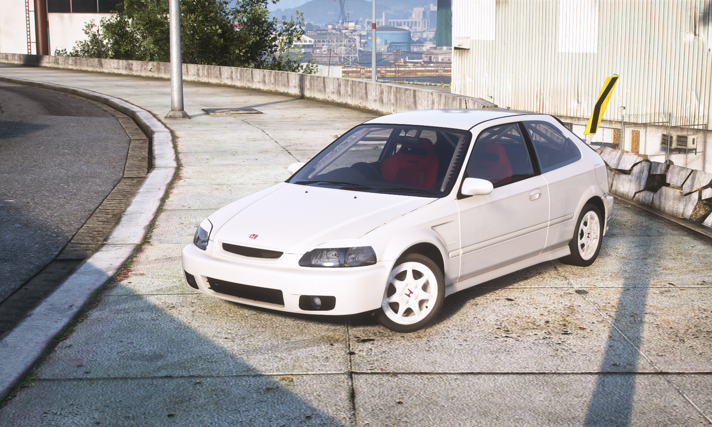 Honda Civic ek9 1998 [Add-On / 85+ Tuning / FiveM / Debadged / Replace]