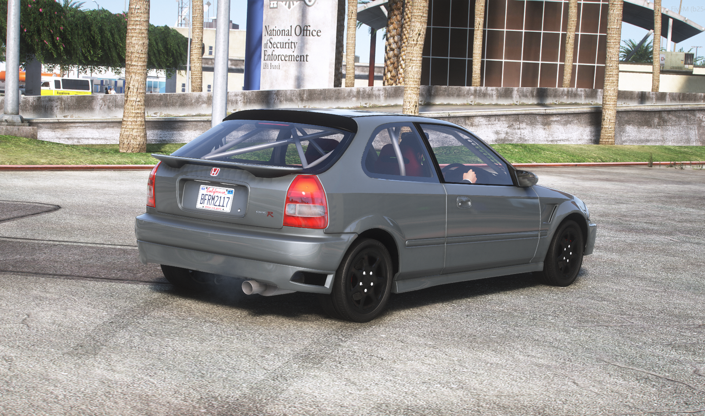 Honda Civic ek9 1998 [Add-On / 85+ Tuning / FiveM / Debadged / Replace]