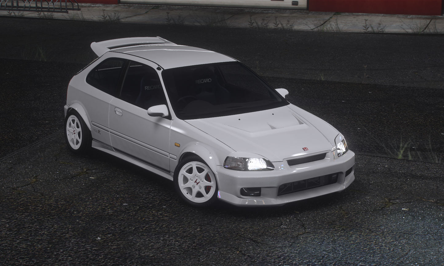 Honda Civic ek9 1998 [Add-On / 85+ Tuning / FiveM / Debadged / Replace]