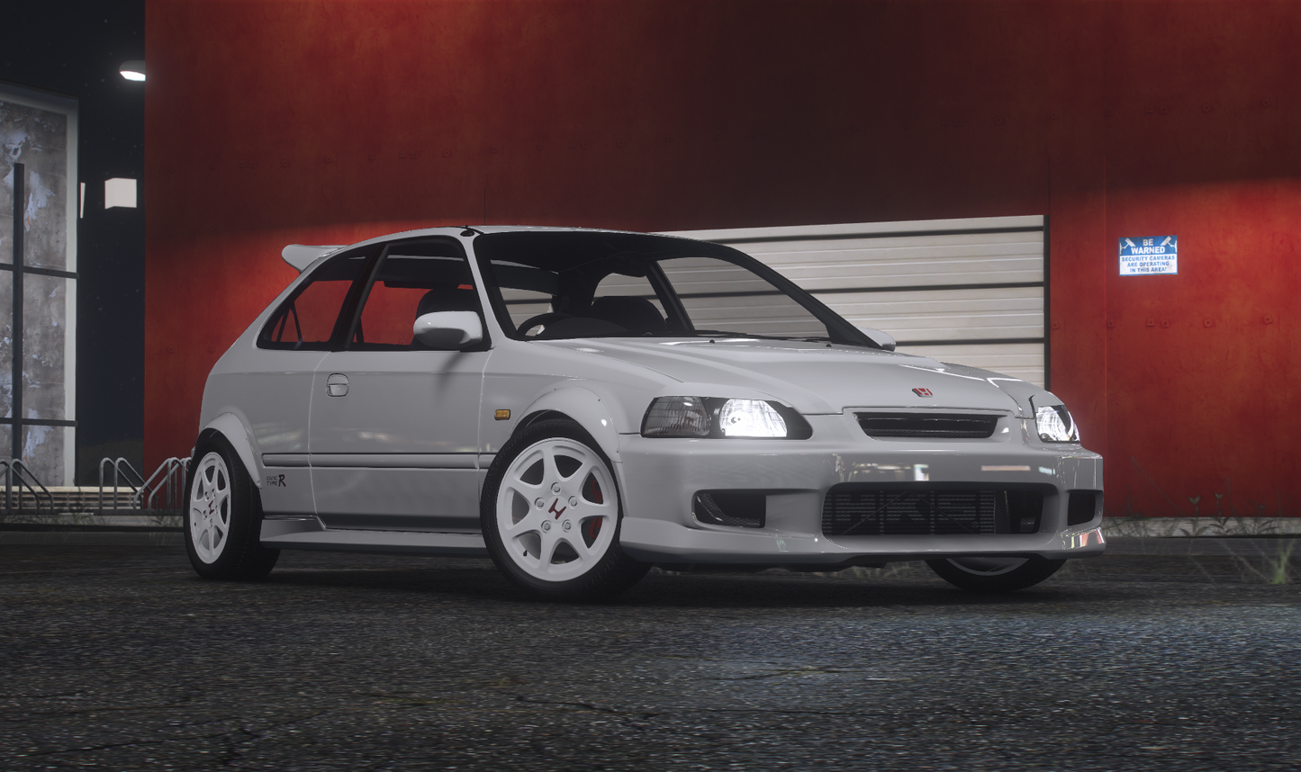 Honda Civic ek9 1998 [Add-On / 85+ Tuning / FiveM / Debadged / Replace]