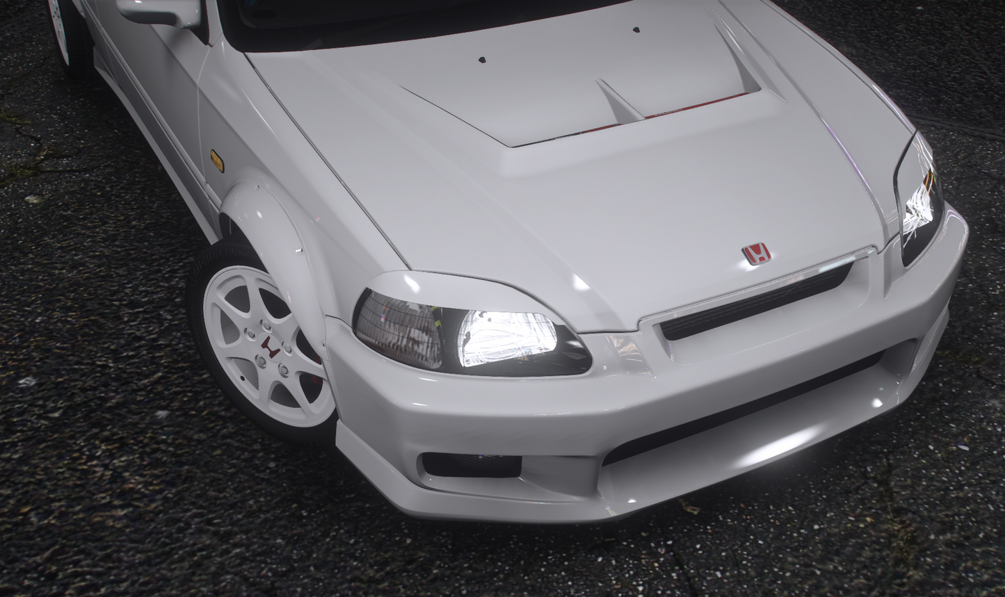 Honda Civic ek9 1998 [Add-On / 85+ Tuning / FiveM / Debadged / Replace]