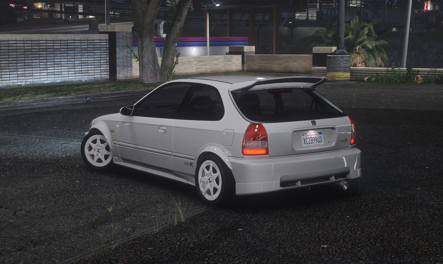 Honda Civic ek9 1998 [Add-On / 85+ Tuning / FiveM / Debadged / Replace]