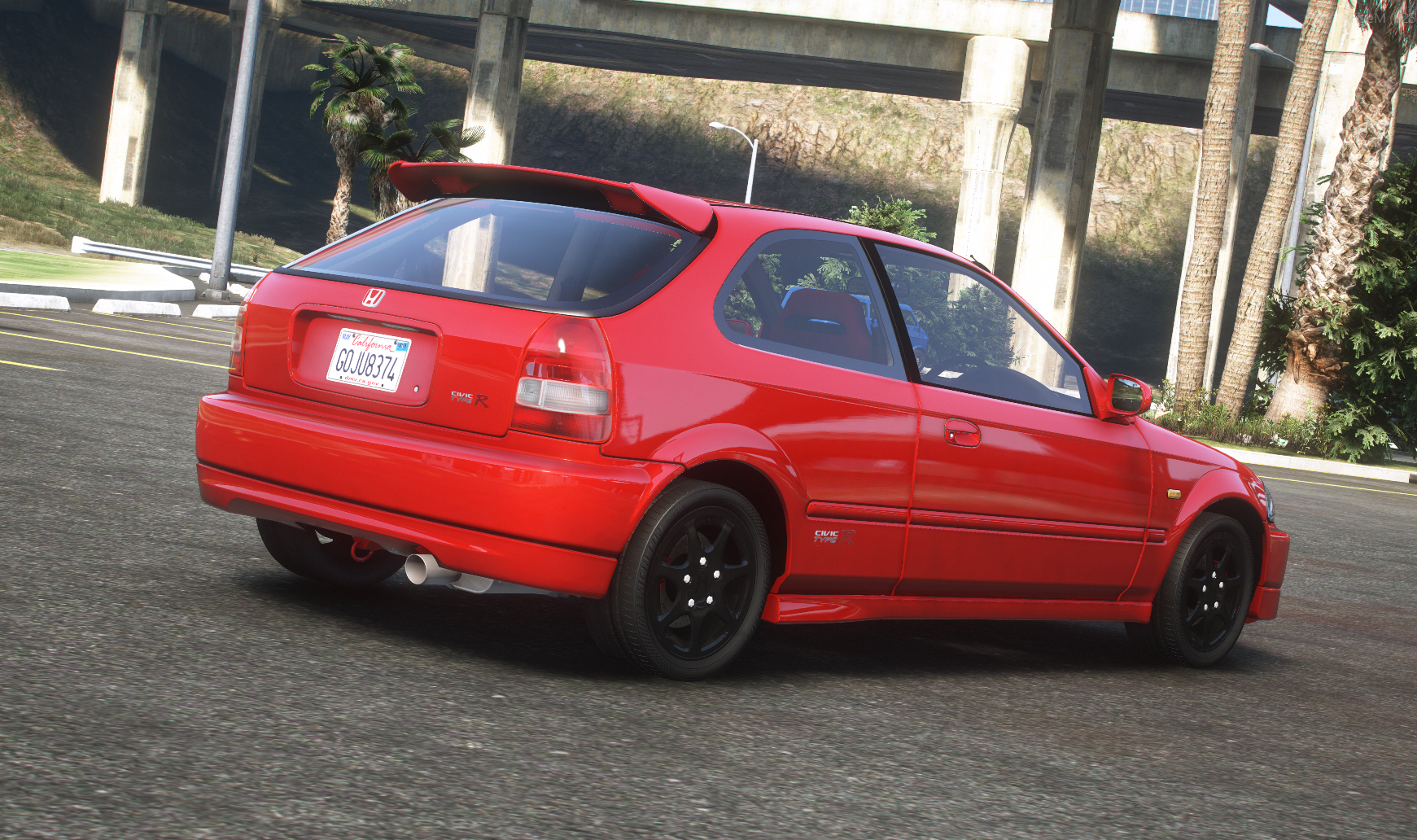 Honda Civic ek9 1998 [Add-On / 85+ Tuning / FiveM / Debadged / Replace]