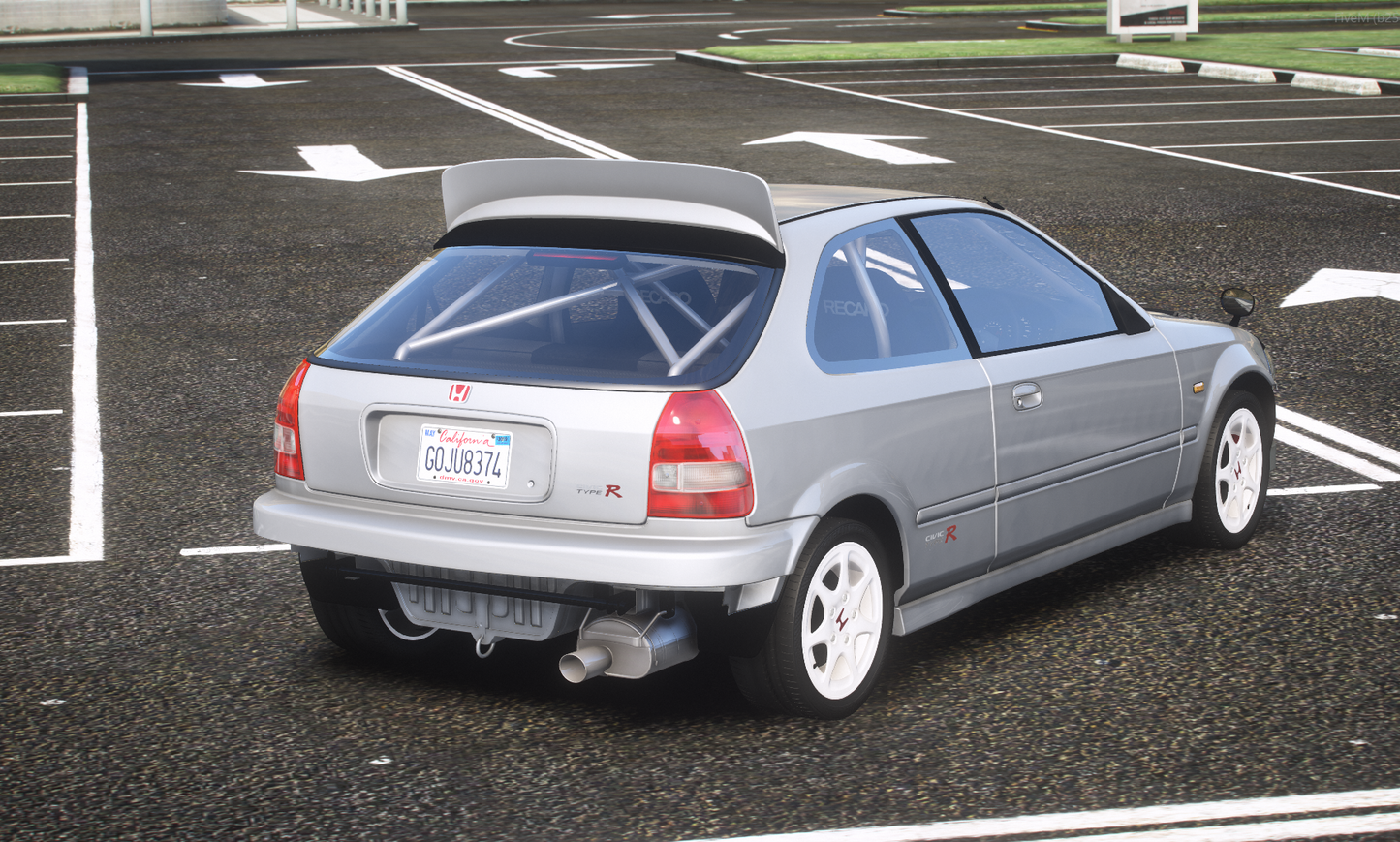 Honda Civic ek9 1998 [Add-On / 85+ Tuning / FiveM / Debadged / Replace]