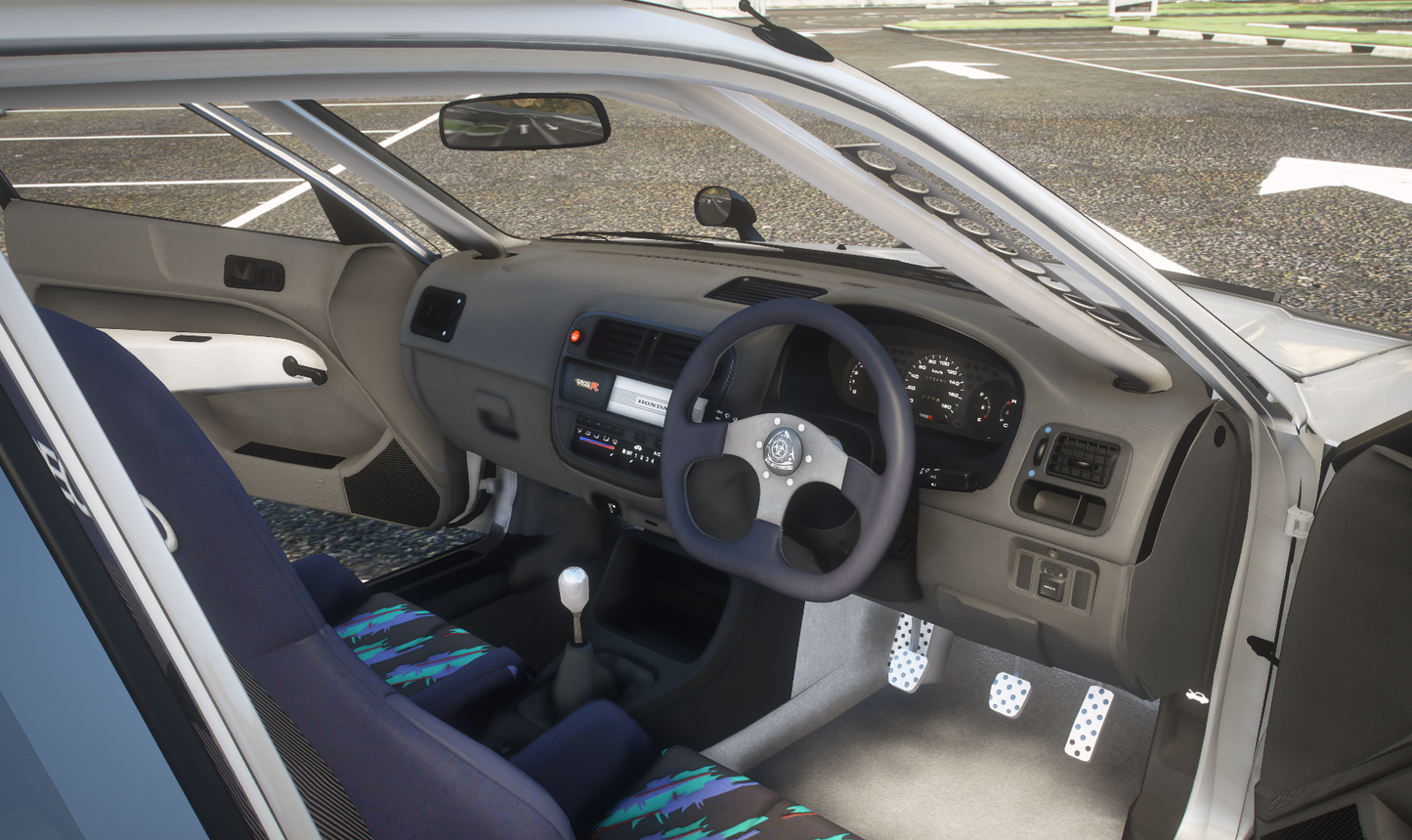 Honda Civic ek9 1998 [Add-On / 85+ Tuning / FiveM / Debadged / Replace]