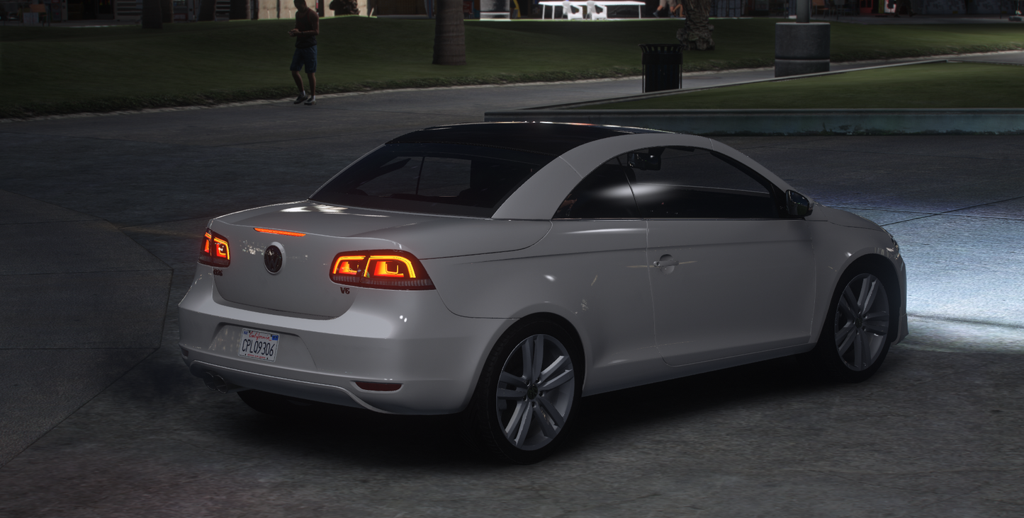 Volkswagen EOS 2011 [Add-On / Tuning / Animated Roof / LODS / Debadged / FiveM / Replace]