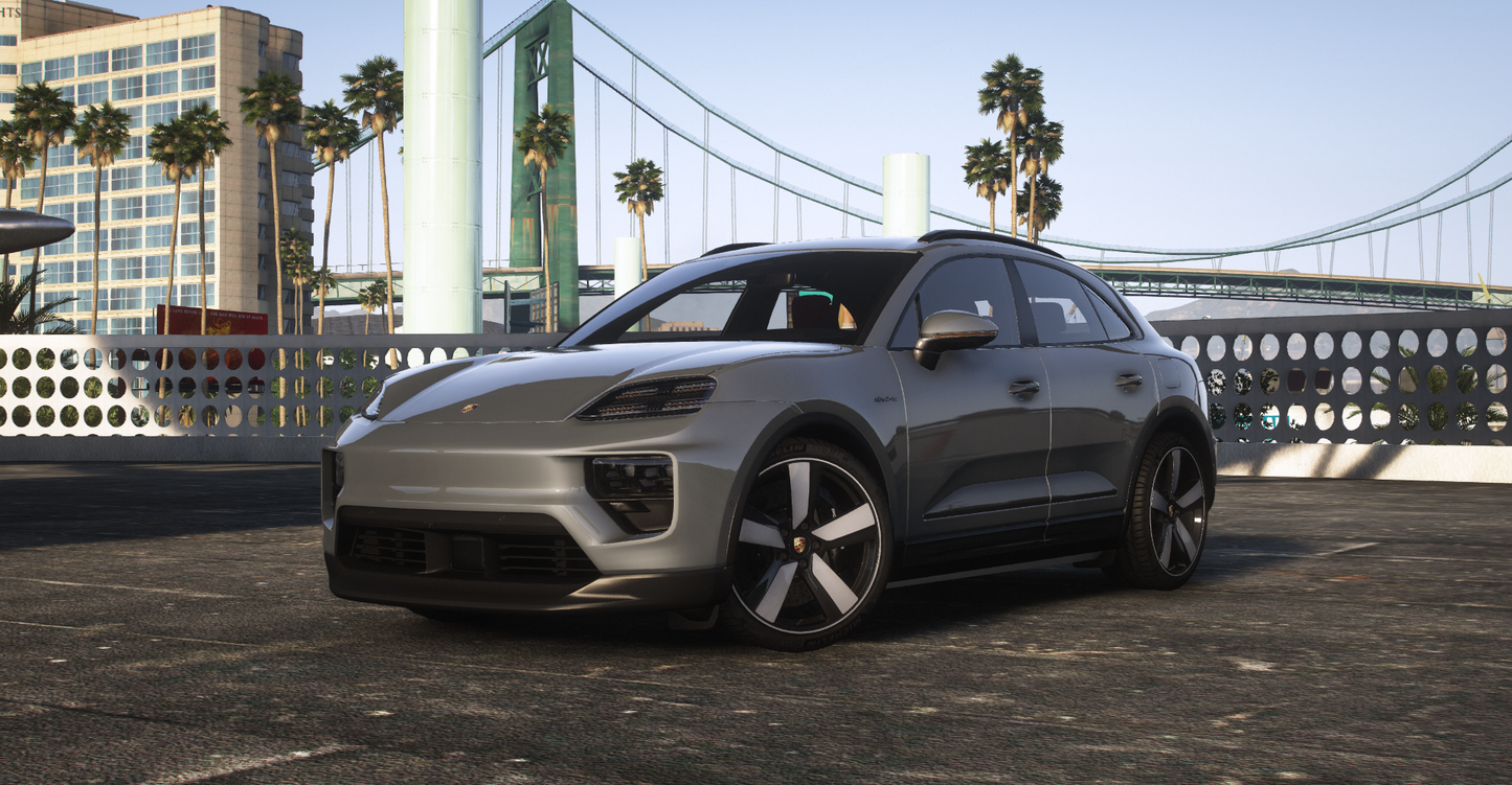 Porsche Macan 4 2025 [Add-On / Tuning / Template / LODS / Debadged / FiveM / Replace]