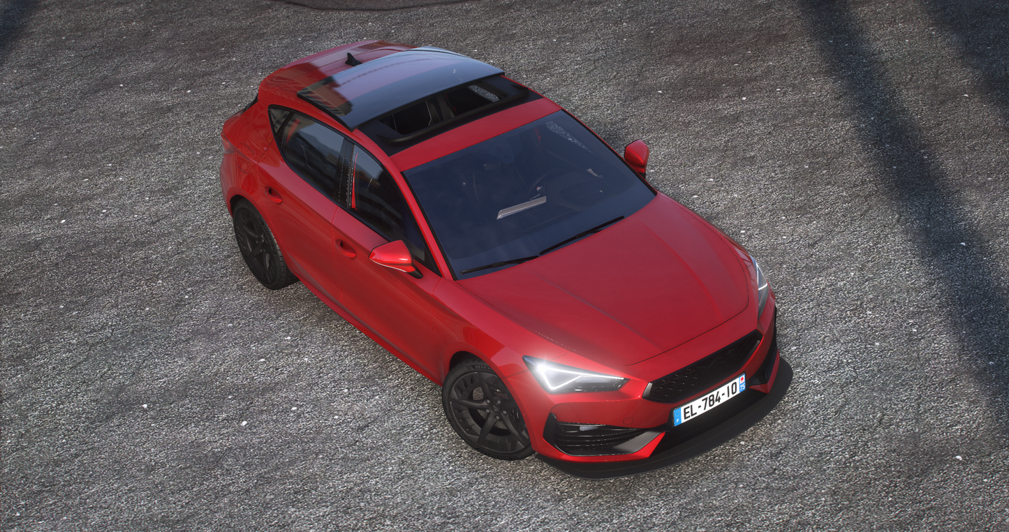 Cupra Leon 2021 [Animated Roof / Tuning / Add-On / LODS / Debadged / FiveM / Replace]