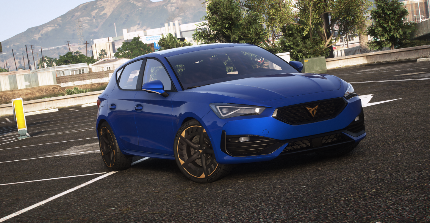 Cupra Leon 2021 [Animated Roof / Tuning / Add-On / LODS / Debadged / FiveM / Replace]