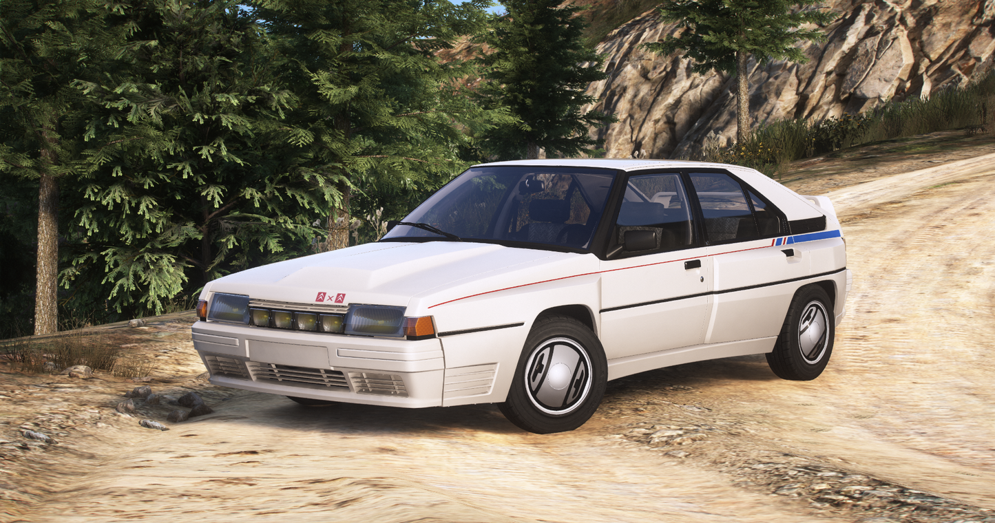 Citroen BX 4TC 1986 [Add-On / Tuning / LODS / Debadged / FiveM]