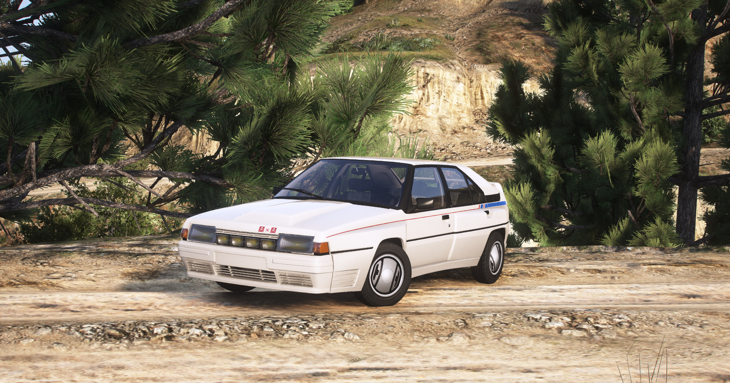 Citroen BX 4TC 1986 [Add-On / Tuning / LODS / Debadged / FiveM]