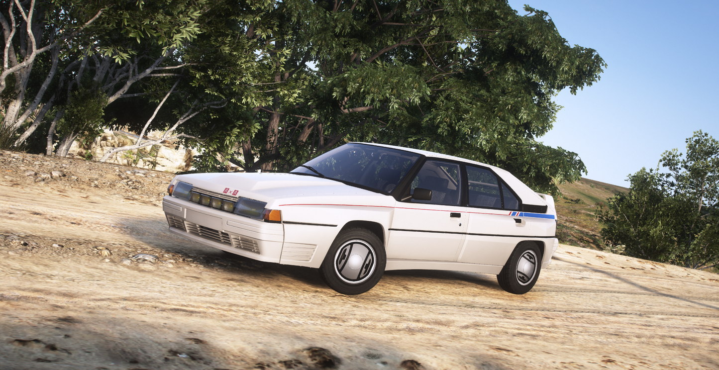 Citroen BX 4TC 1986 [Add-On / Tuning / LODS / Debadged / FiveM]