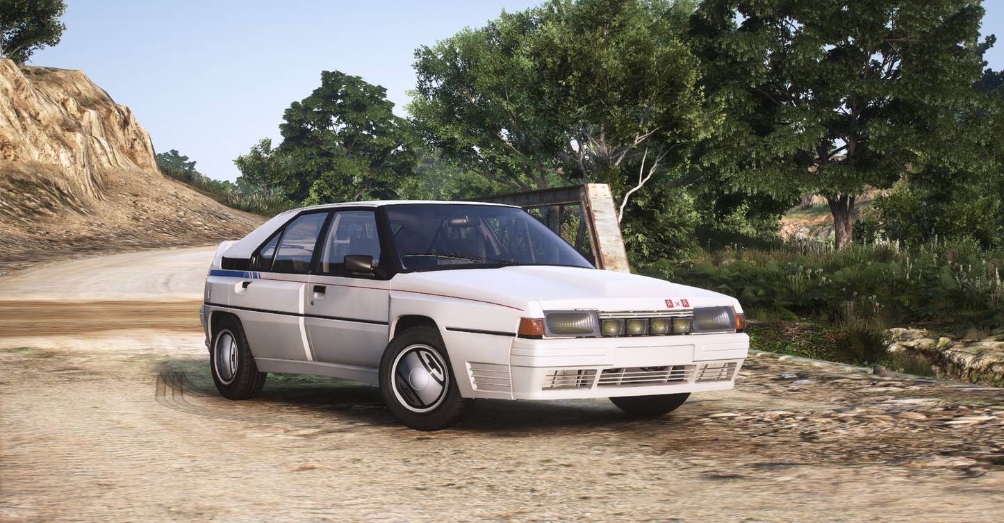 Citroen BX 4TC 1986 [Add-On / Tuning / LODS / Debadged / FiveM]