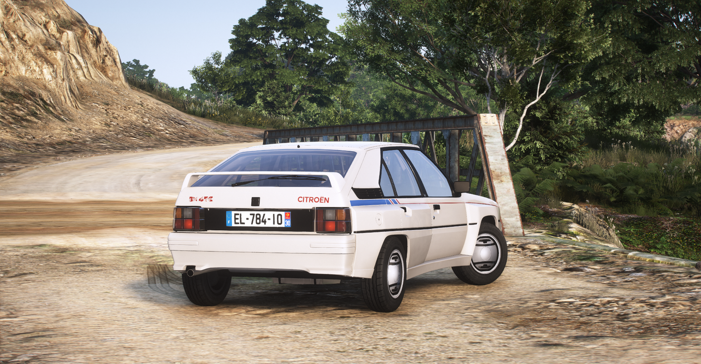 Citroen BX 4TC 1986 [Add-On / Tuning / LODS / Debadged / FiveM]